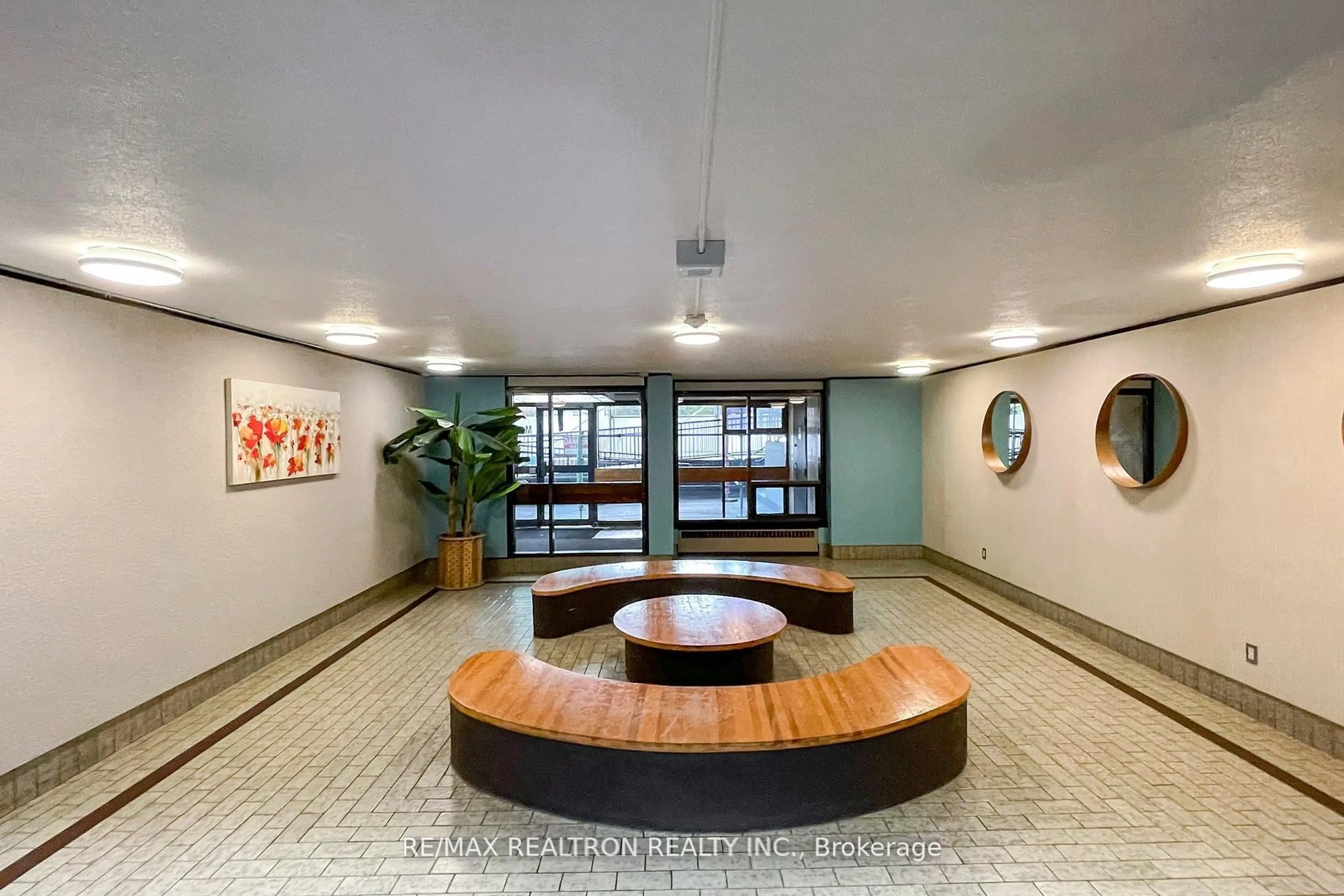Indoor foyer for 3 Massey Sq #3406, Toronto Ontario M4C 5L5