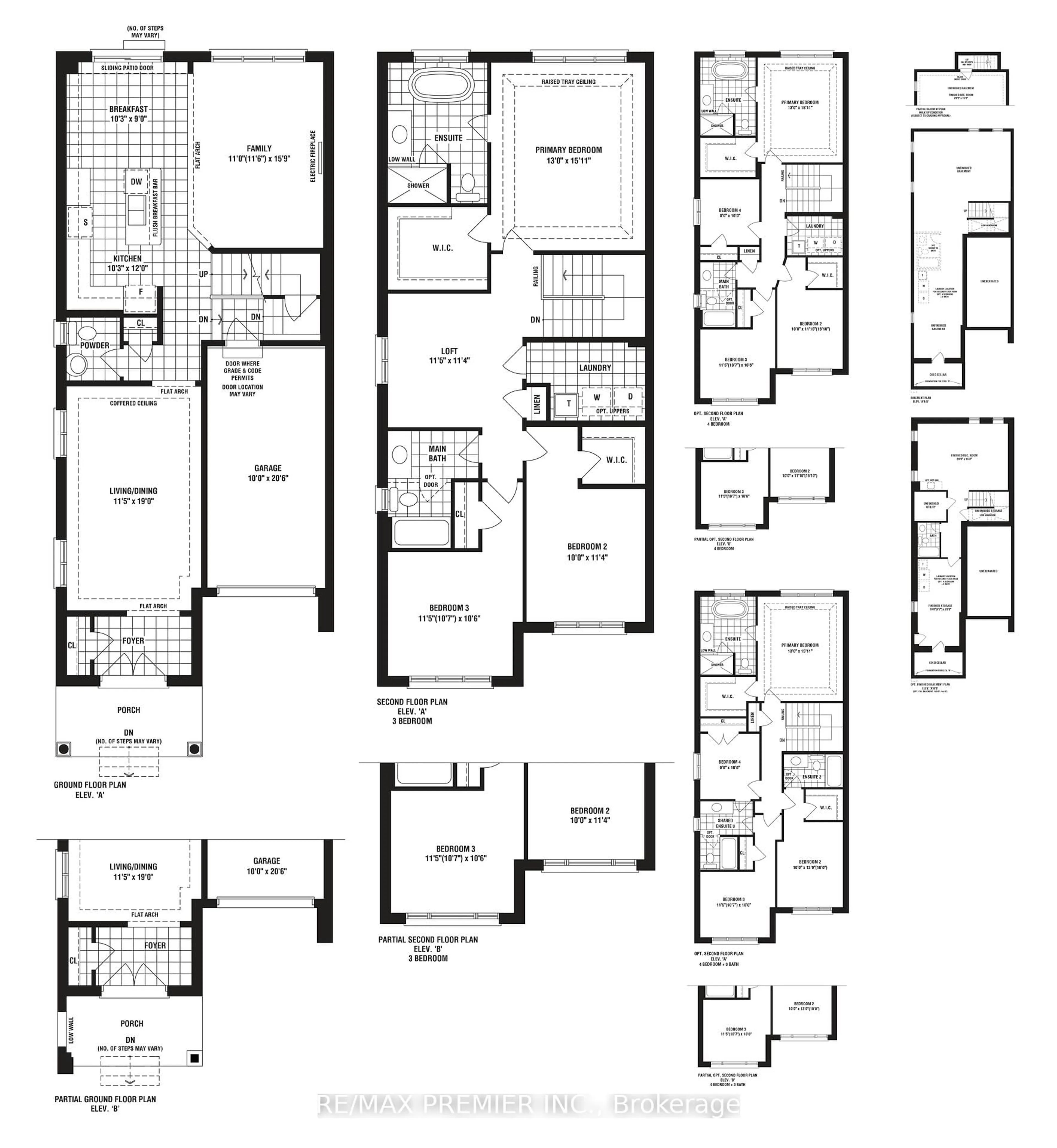 Floor plan for 3133 Blazing Star Ave, Pickering Ontario L1K 0K6