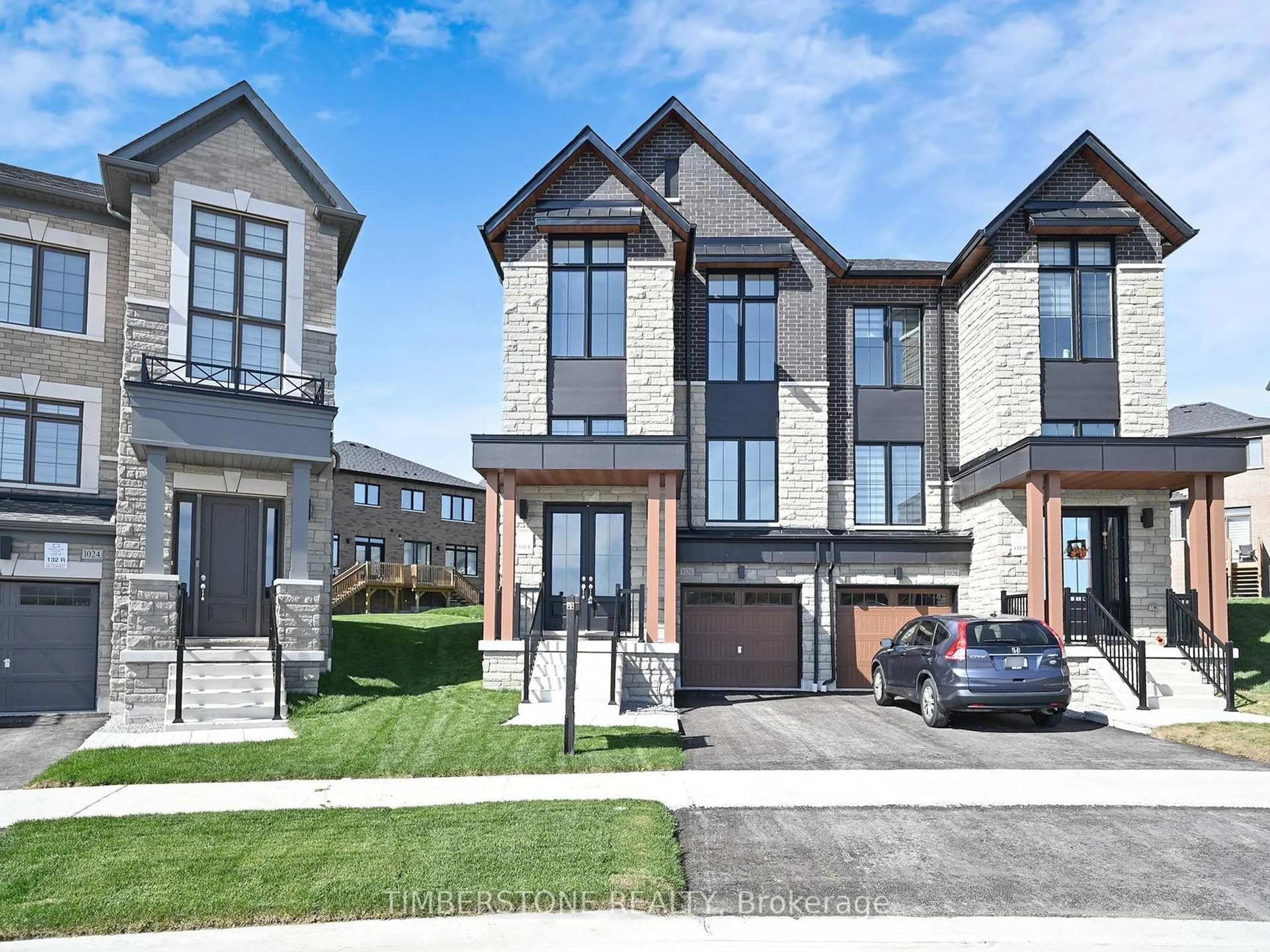 Home with brick exterior material, street for 1026 Valhalla Terr, Pickering Ontario L1X 0P8