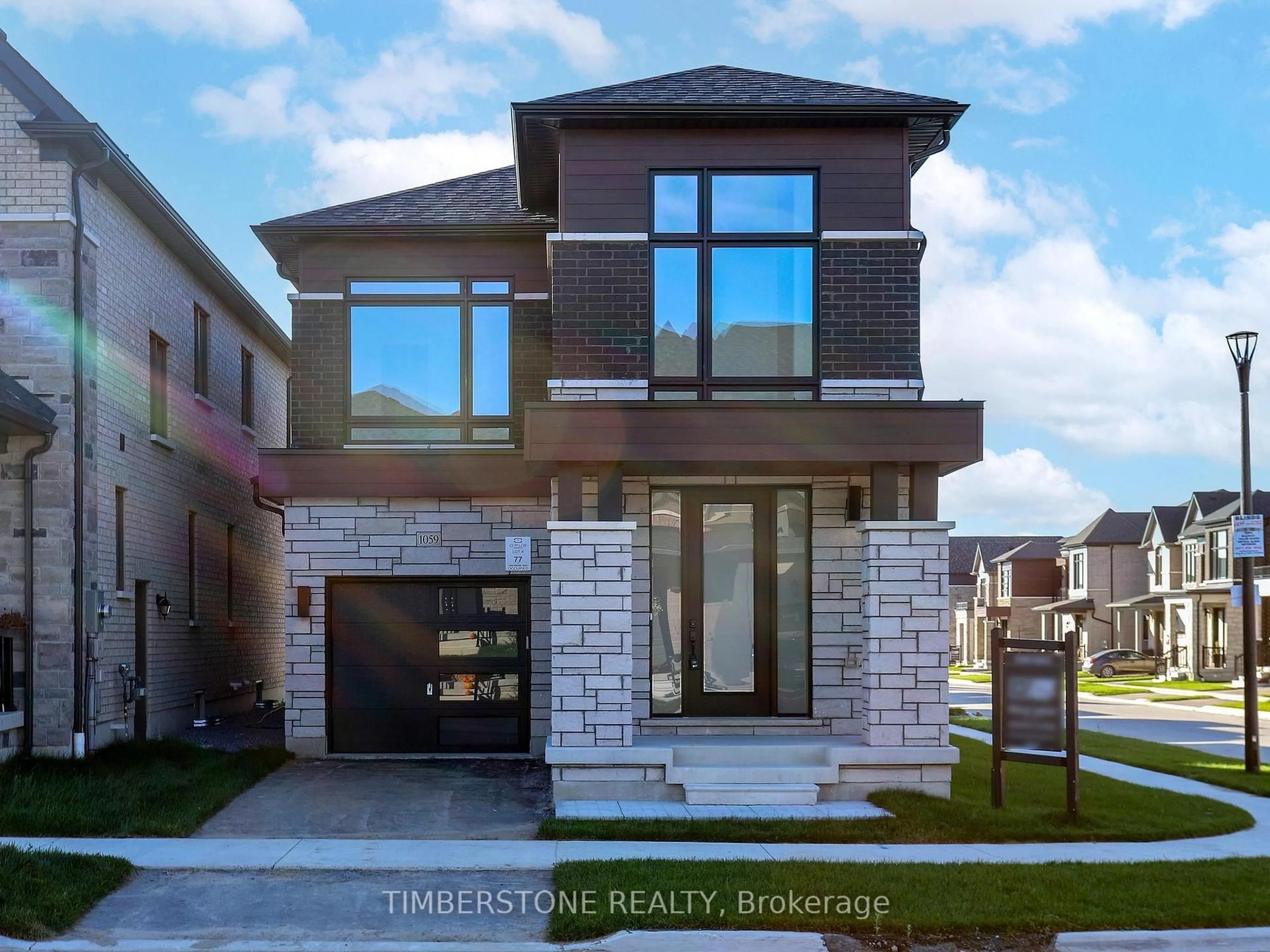 Home with brick exterior material, street for 1059 Pisces Tr, Pickering Ontario L1X 0P8