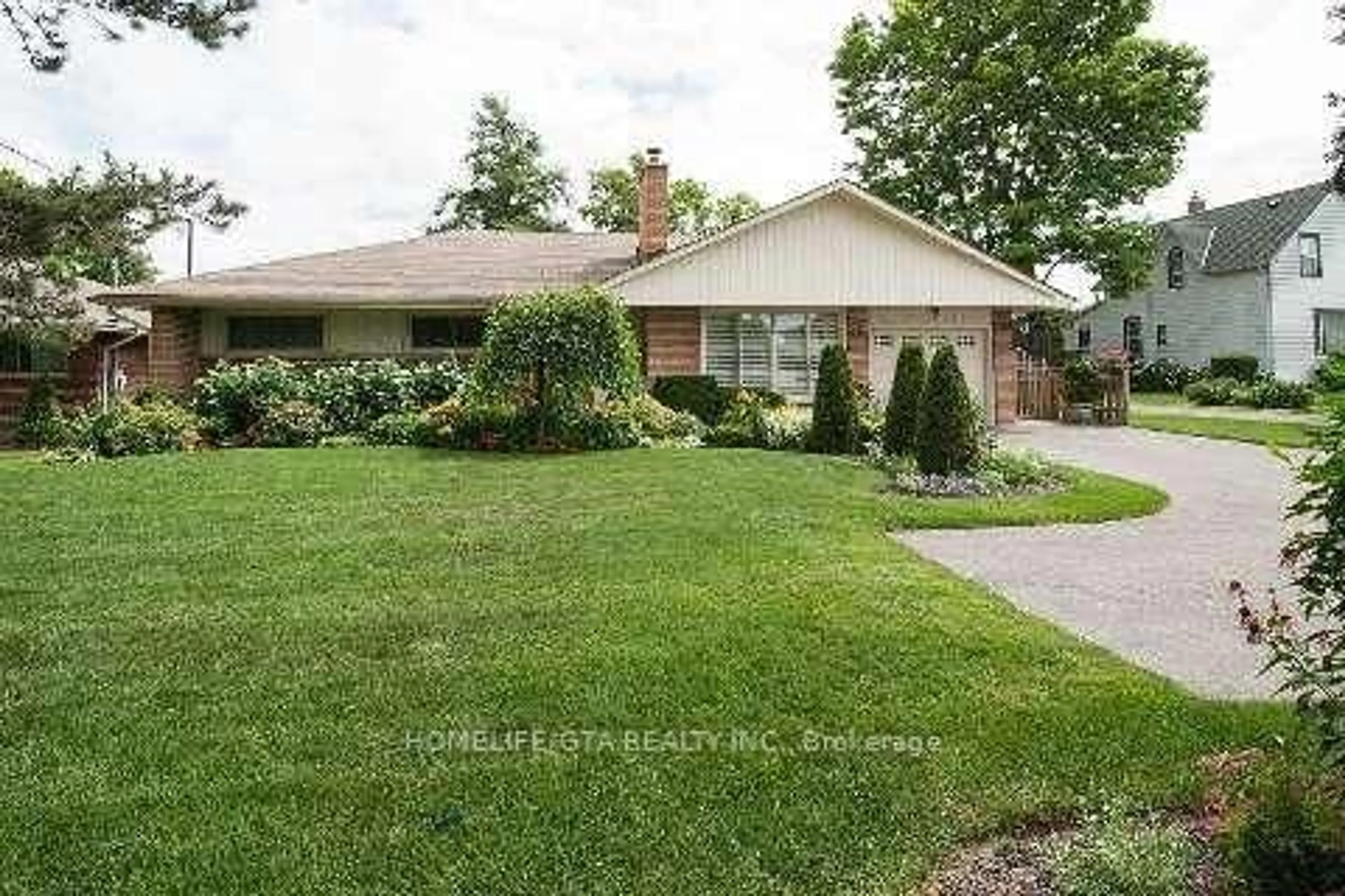 Home with brick exterior material, street for 445 Rossland Rd, Oshawa Ontario L1J 3G9