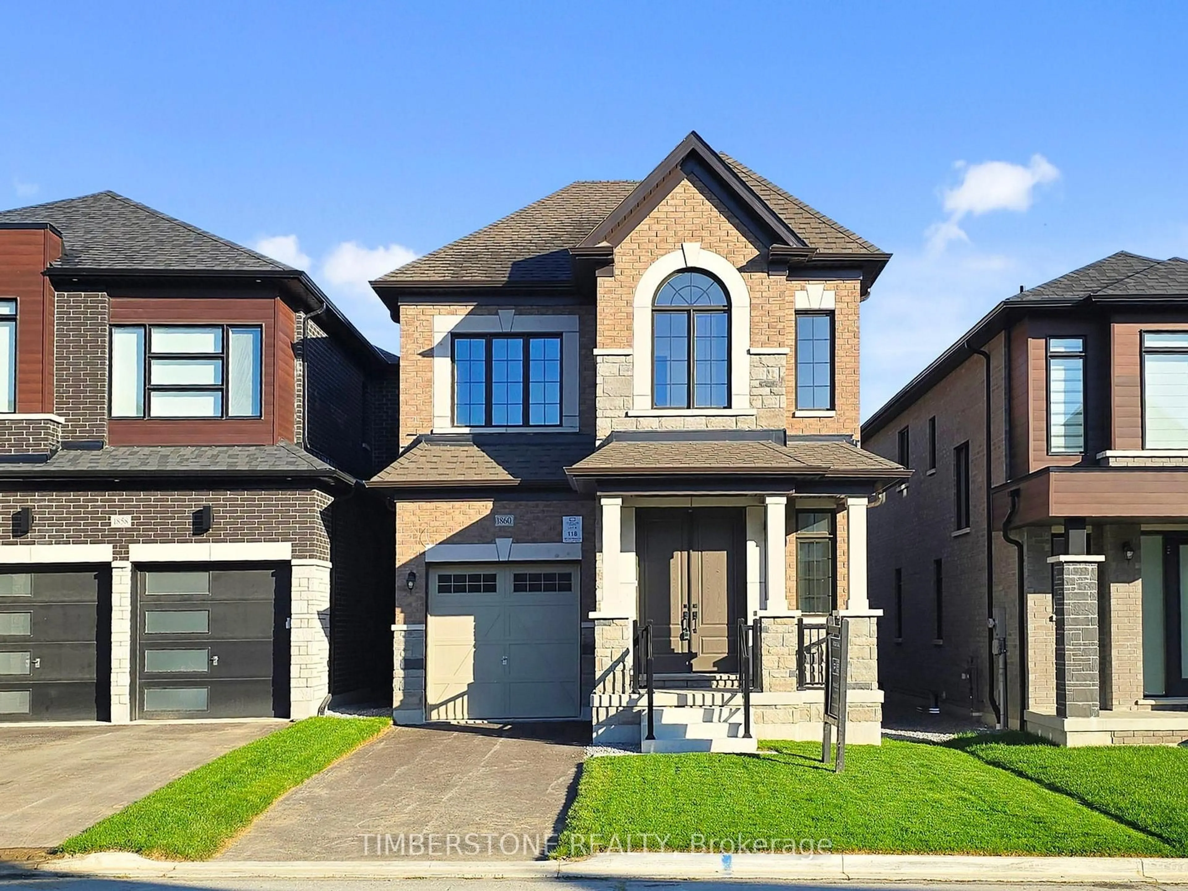 Home with brick exterior material, street for 1860 Lotus Blossom Rd, Pickering Ontario L1Y 0B6