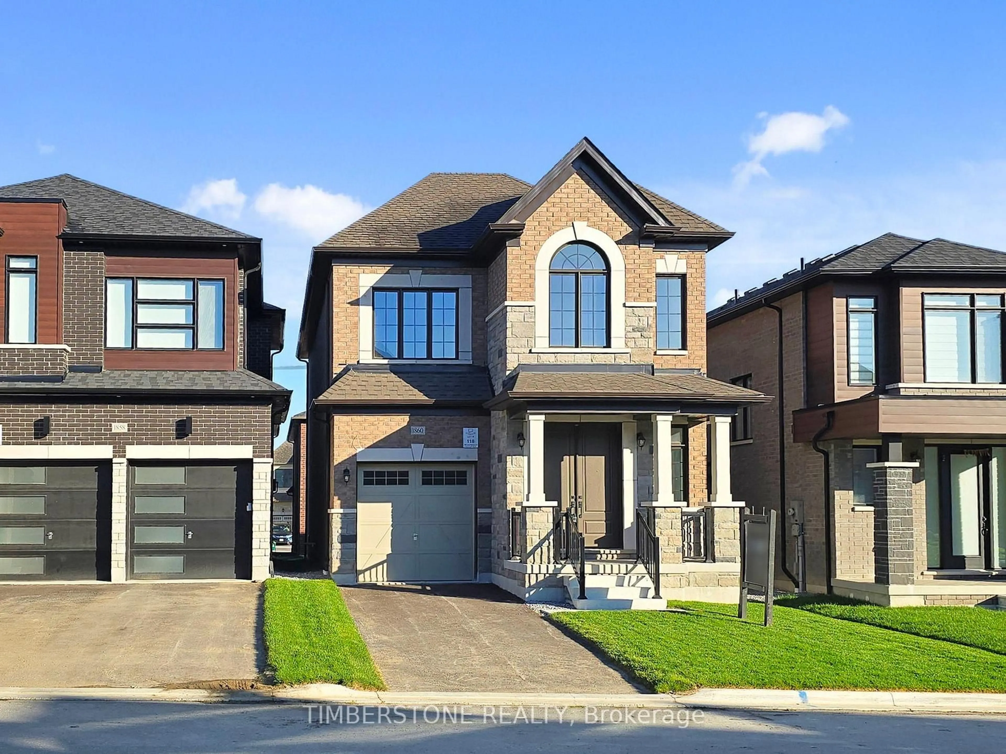 Home with brick exterior material, street for 1860 Lotus Blossom Rd, Pickering Ontario L1Y 0B6