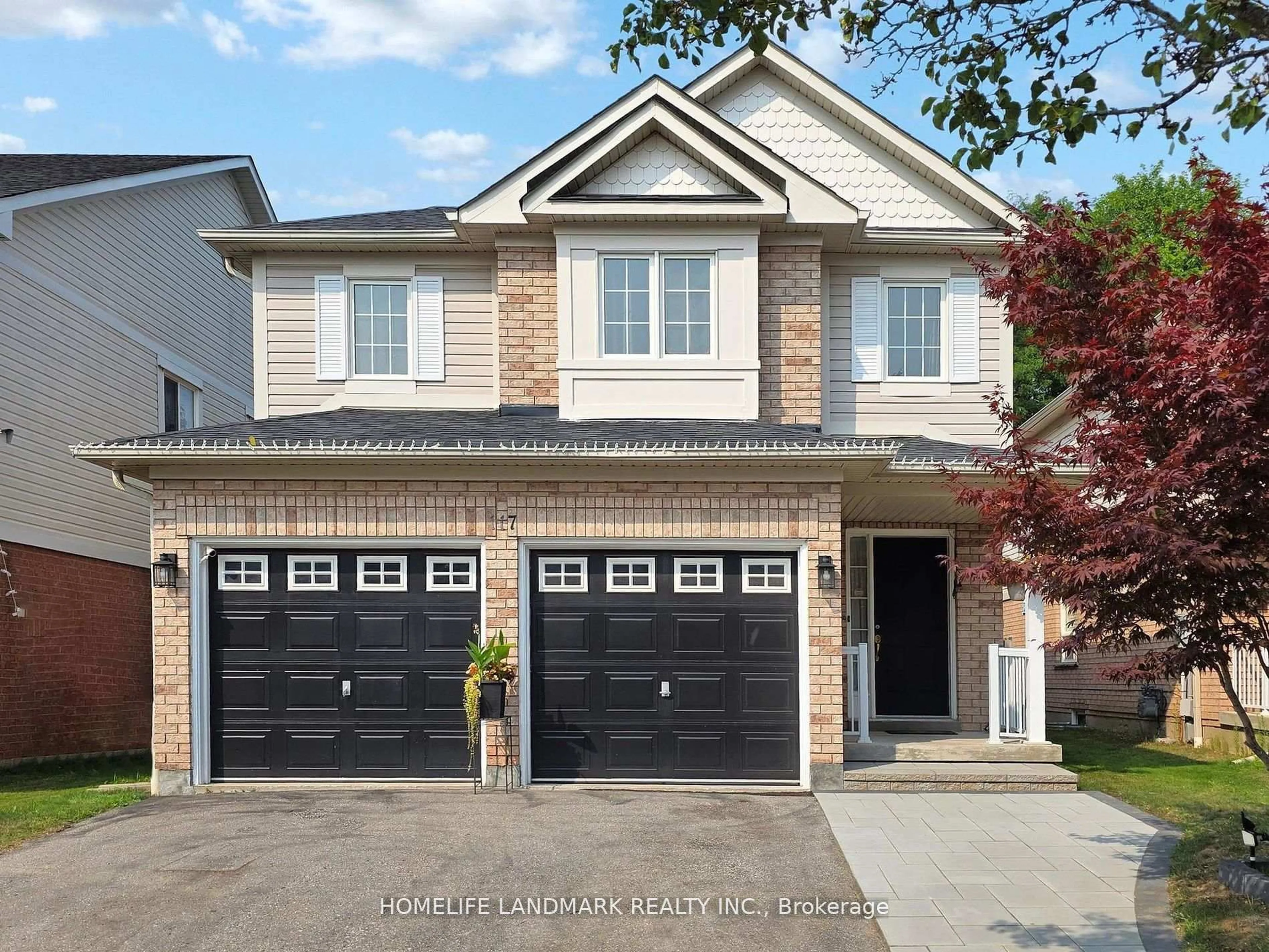 Home with brick exterior material, street for 117 Toscana Dr, Whitby Ontario L1R 3A1