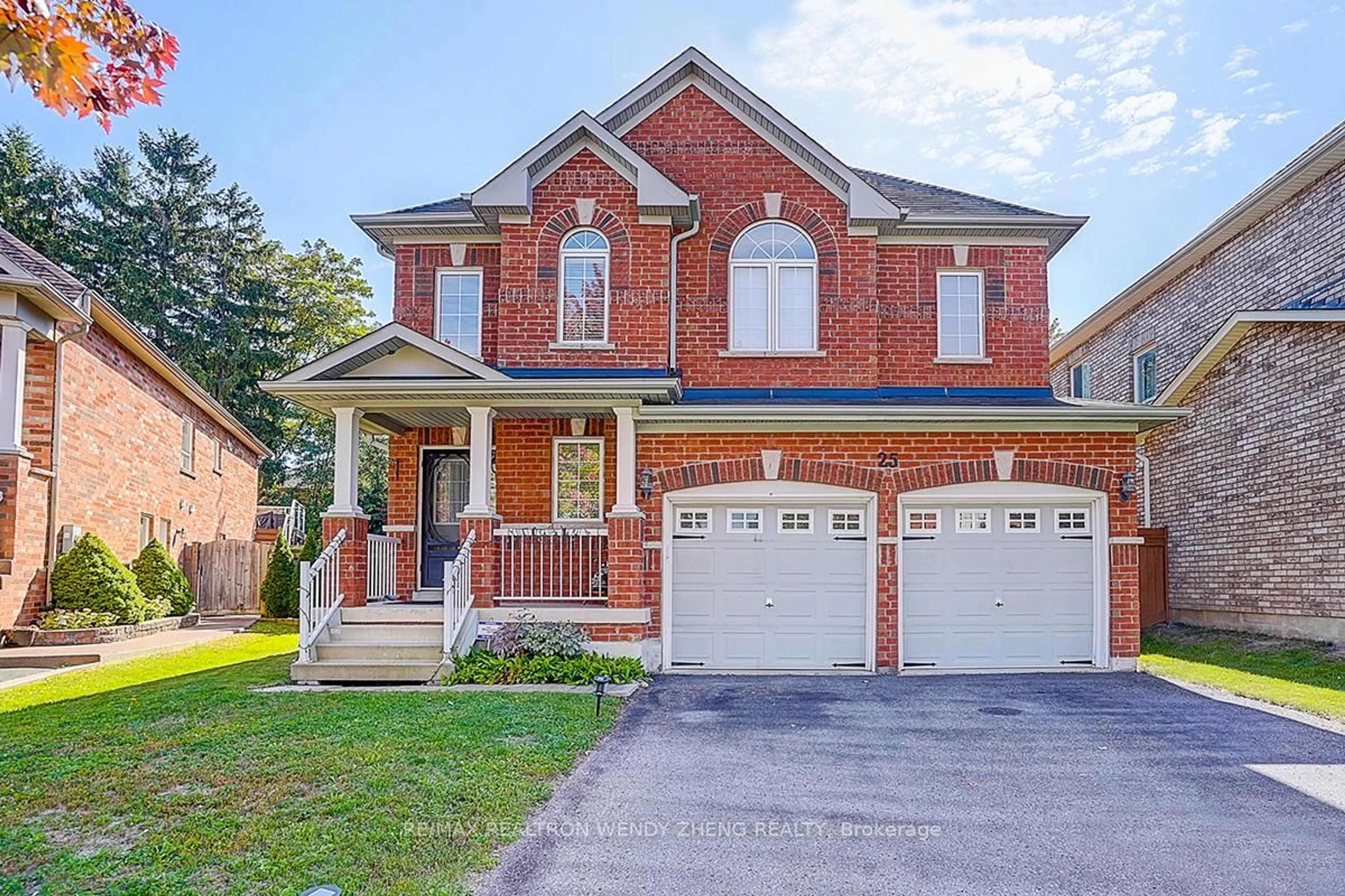 Home with brick exterior material, street for 25 Neill Ave, Whitby Ontario L1R 3N4
