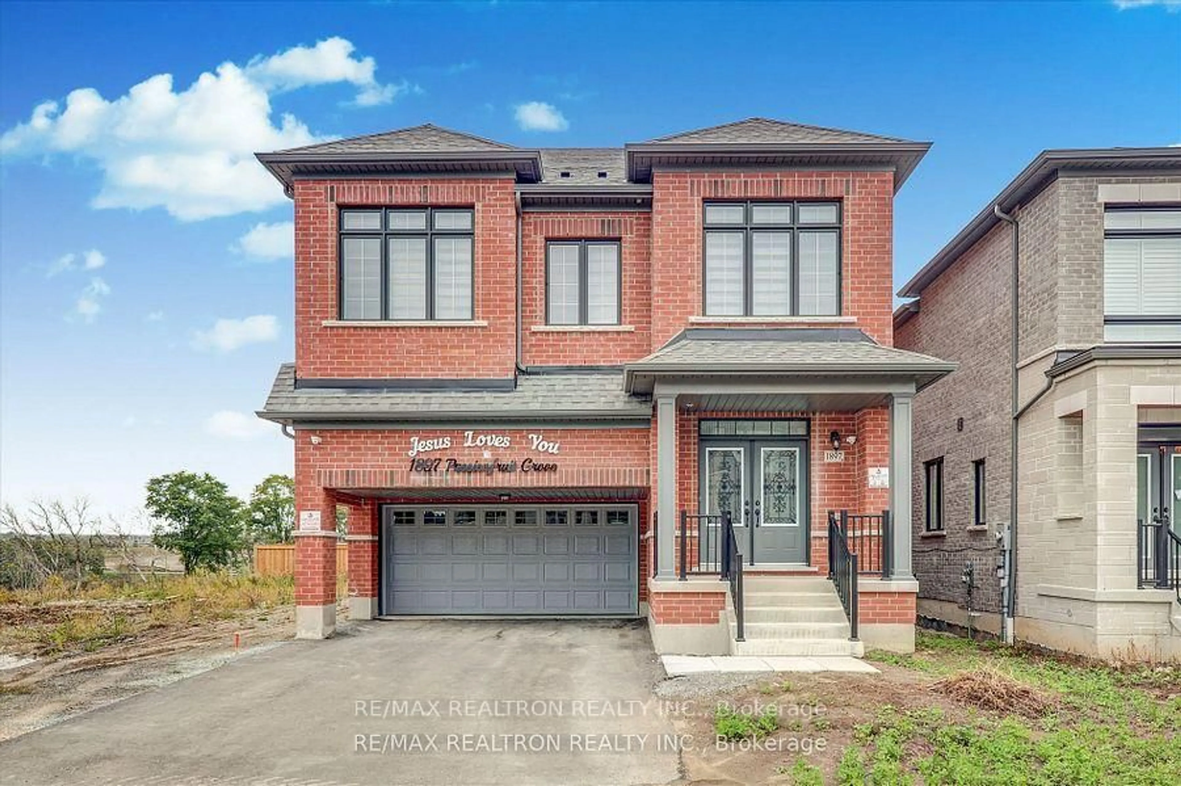 Home with brick exterior material, street for 1897 Passionfruit Grve, Pickering Ontario L1Y 0B4