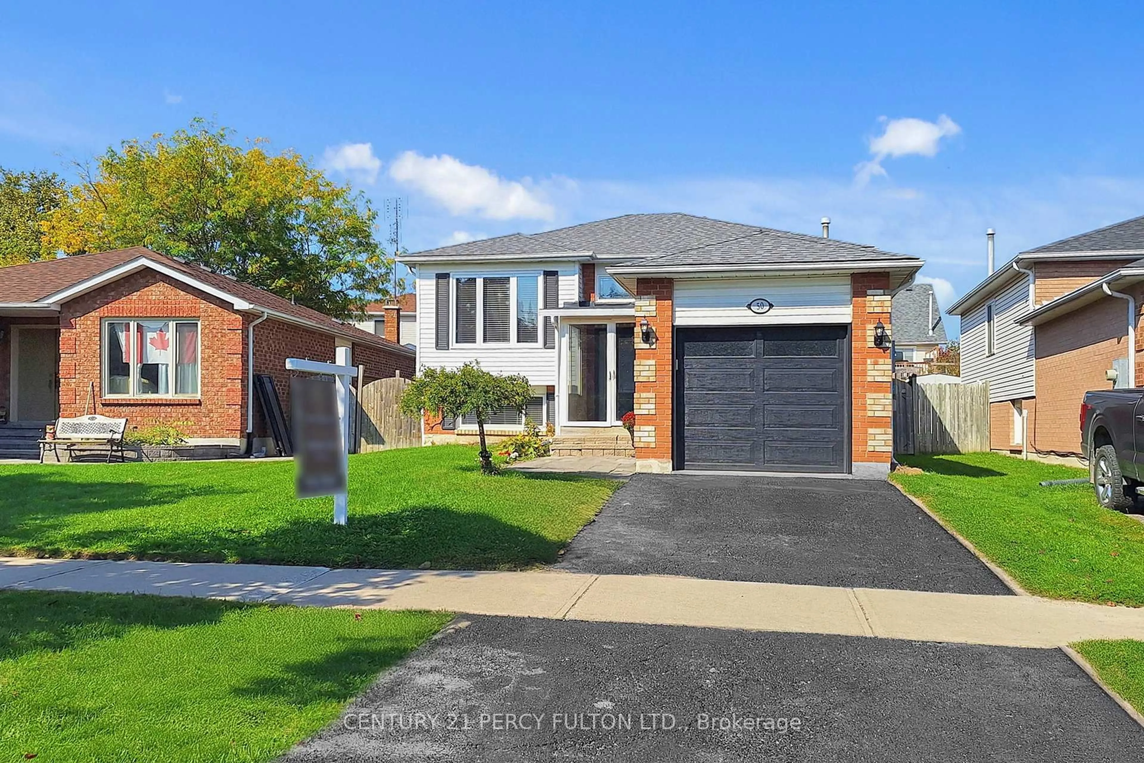 Home with brick exterior material, street for 50 Freeland Ave, Clarington Ontario L1C 4S3