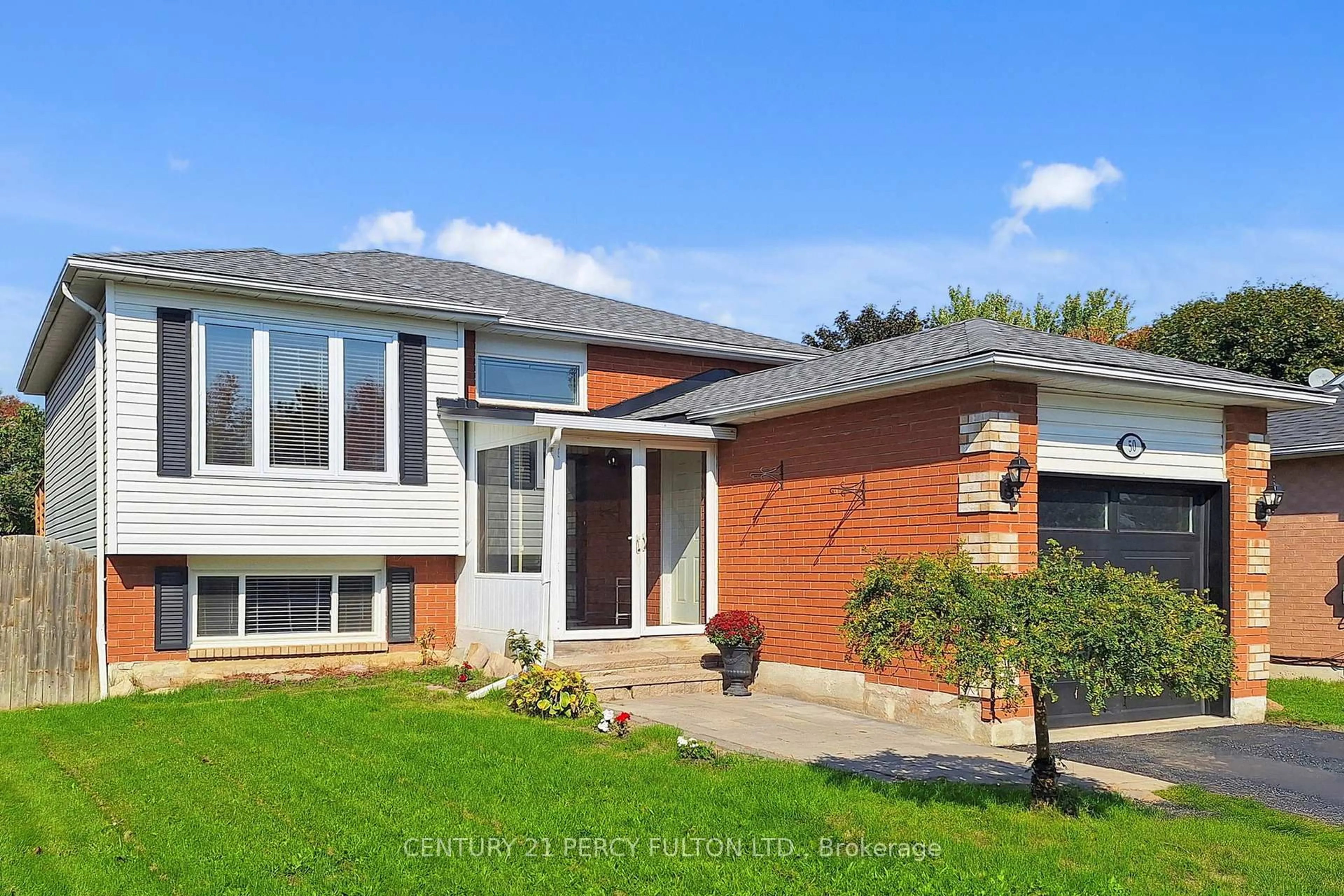 Home with brick exterior material, street for 50 Freeland Ave, Clarington Ontario L1C 4S3
