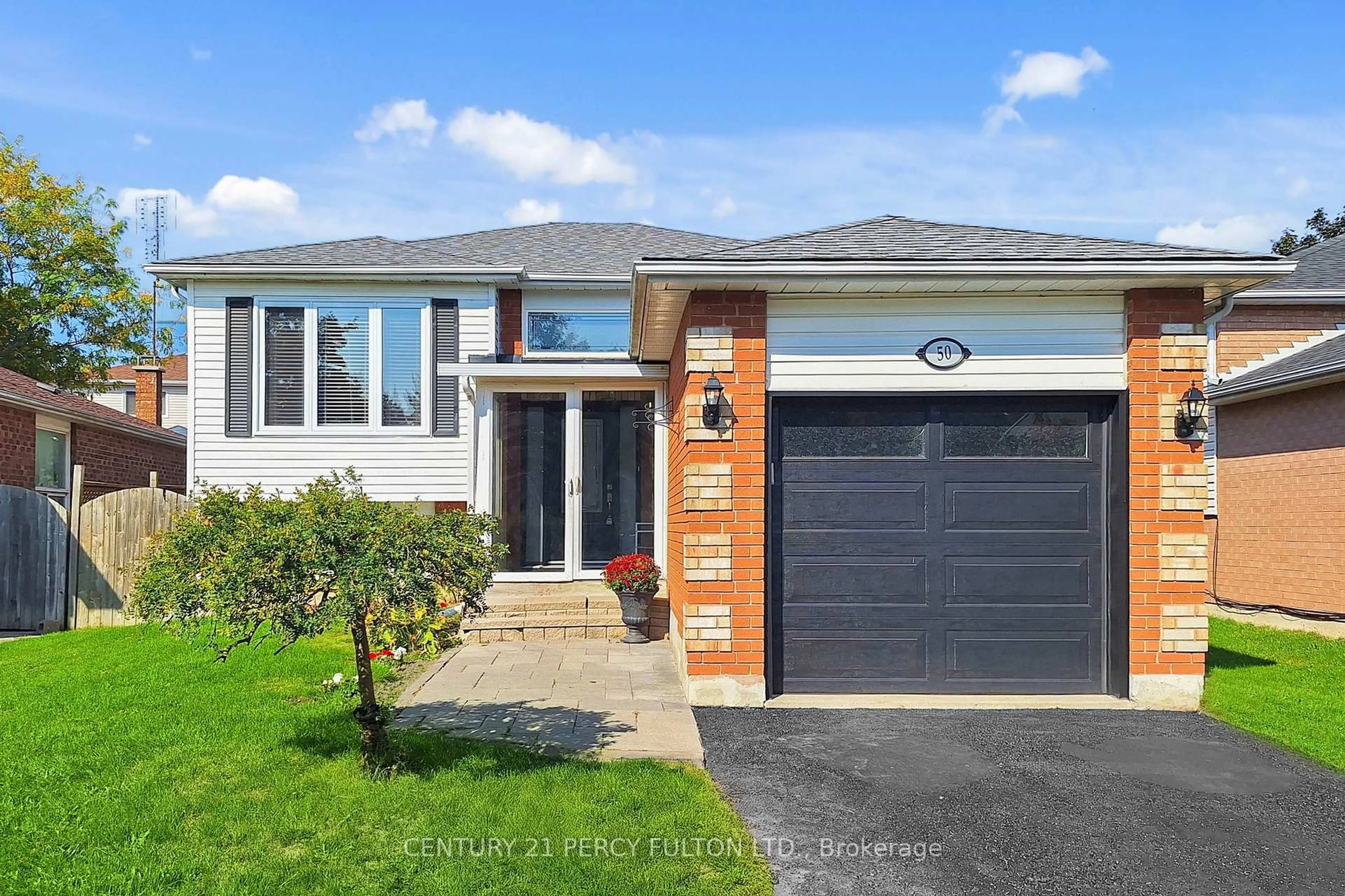Home with brick exterior material, street for 50 Freeland Ave, Clarington Ontario L1C 4S3