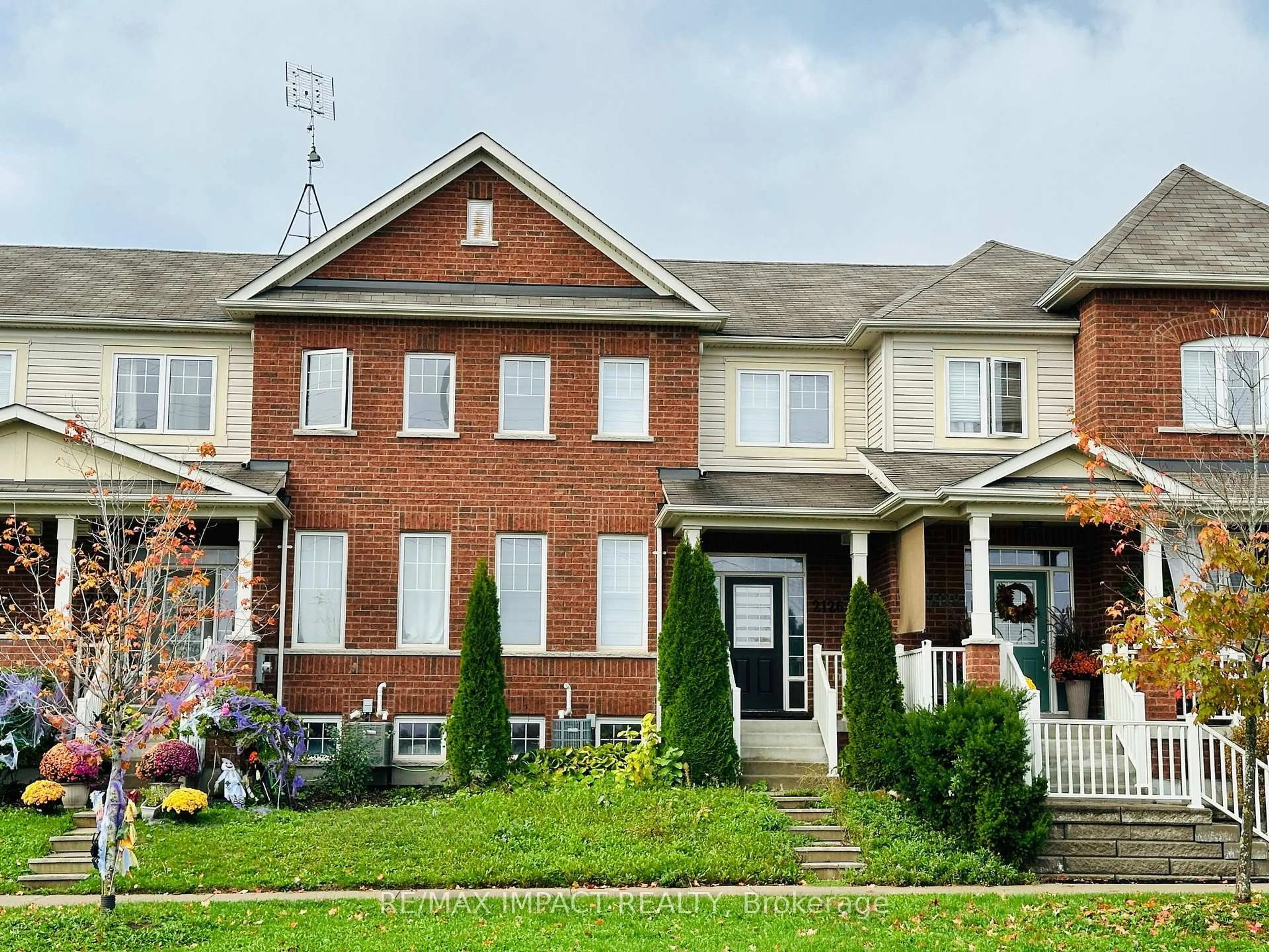 Home with brick exterior material, street for 2126 Green Rd, Clarington Ontario L1C 0L7