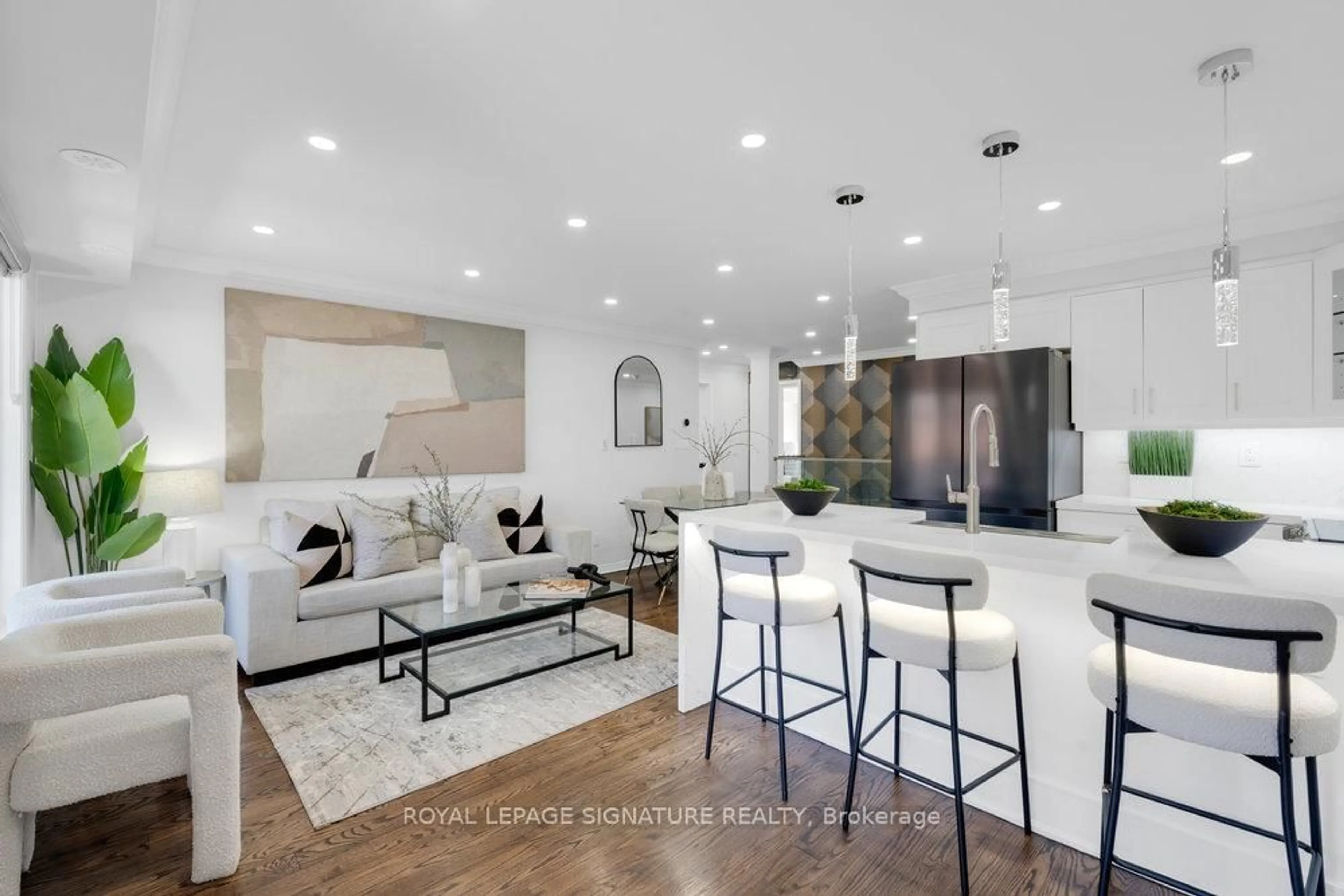 Open concept kitchen, unknown for 655C Warden Ave #67, Toronto Ontario M1L 0E8