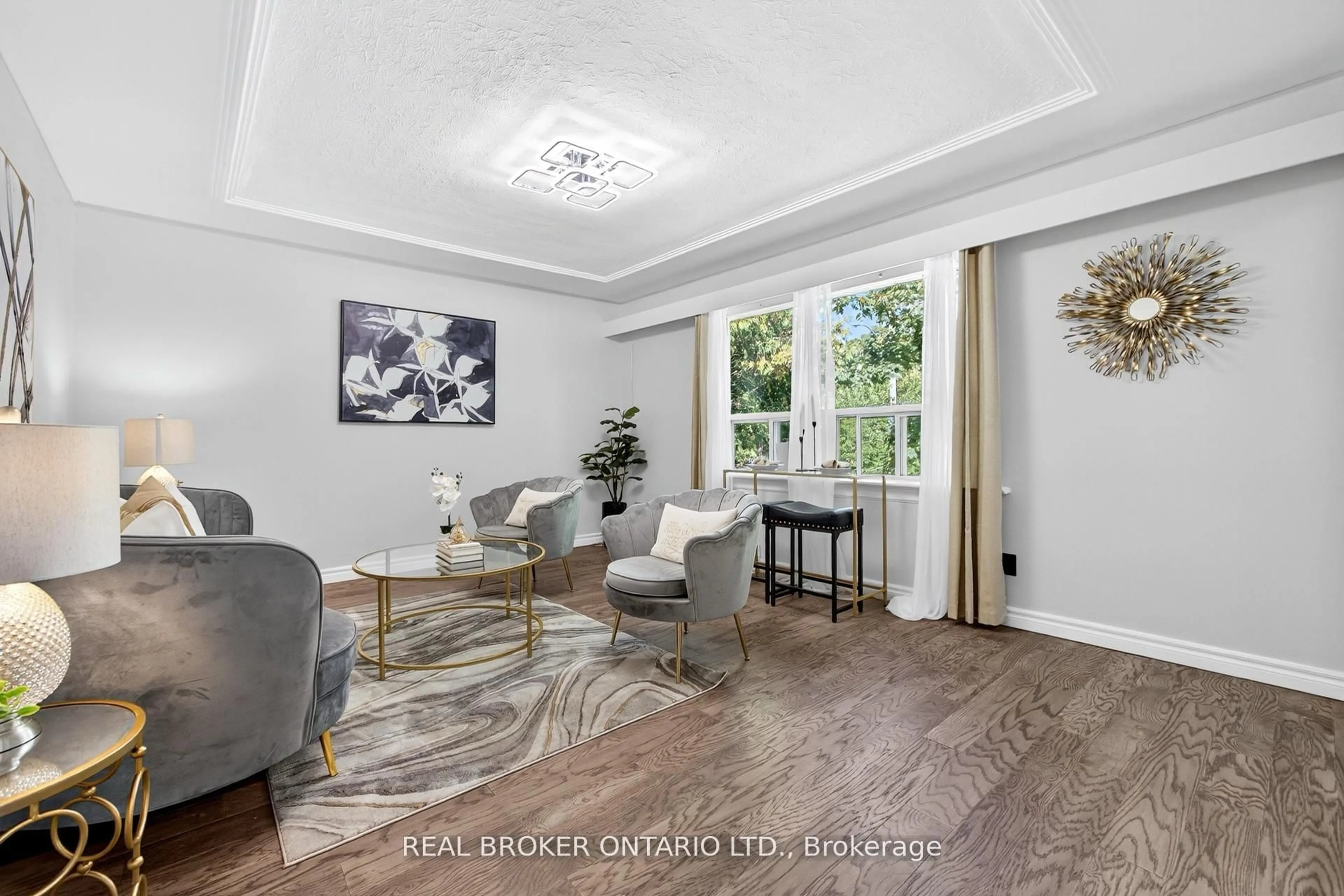 Living room with furniture, unknown for 30 Presley Ave, Toronto Ontario M1L 3P5