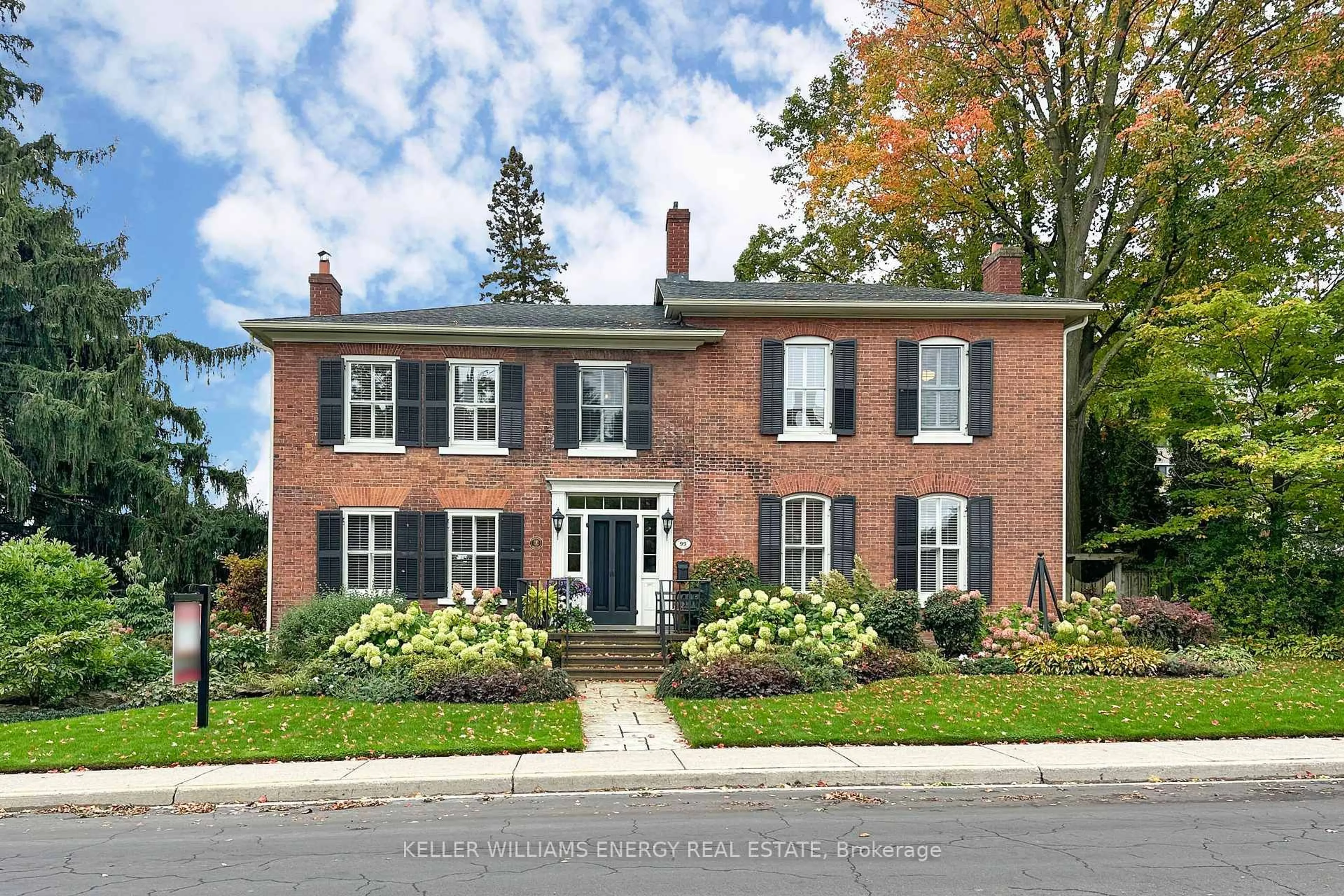 Home with brick exterior material, street for 99 Church St, Clarington Ontario L1C 1T3