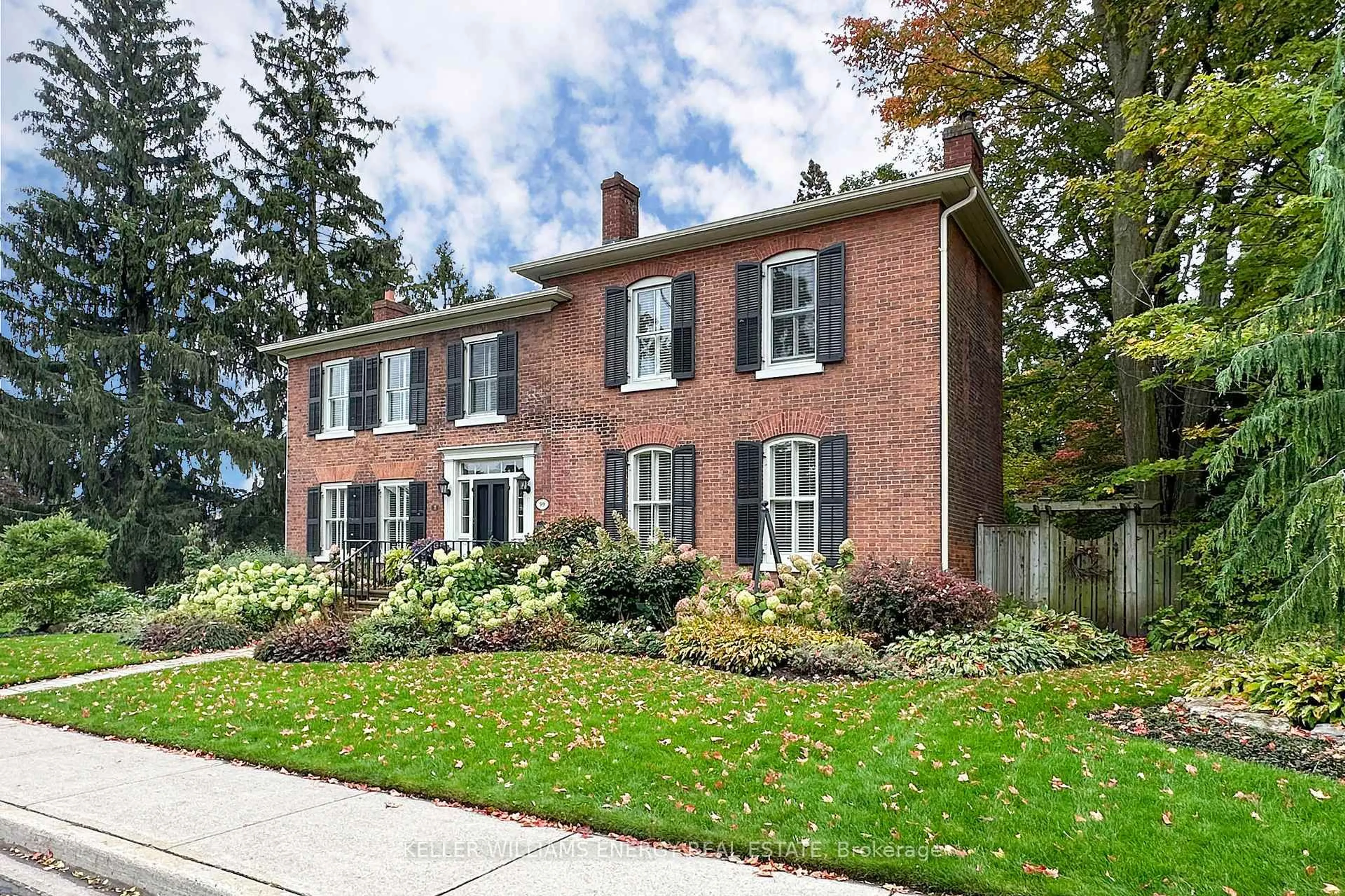Home with brick exterior material, street for 99 Church St, Clarington Ontario L1C 1T3