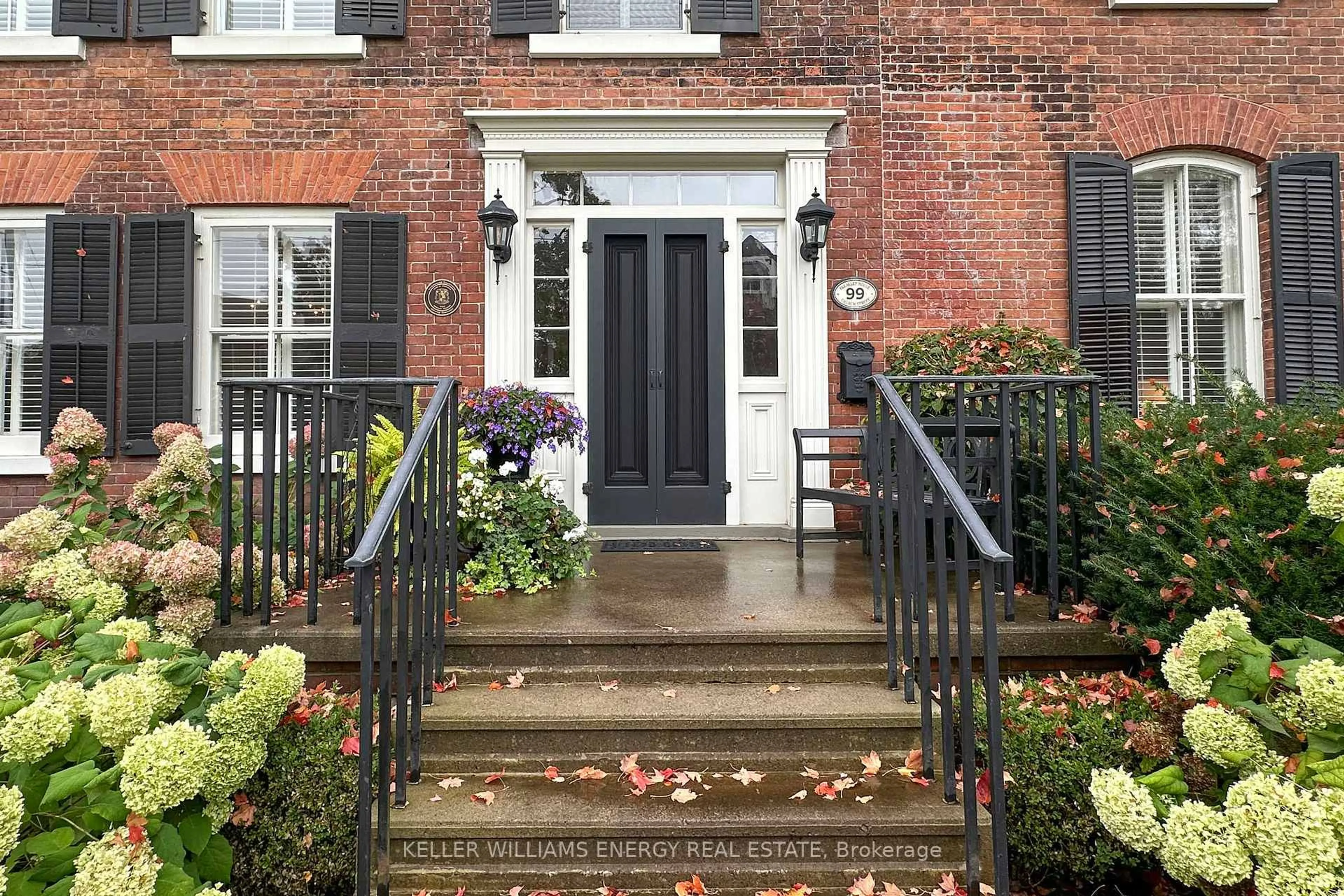 Home with brick exterior material, street for 99 Church St, Clarington Ontario L1C 1T3