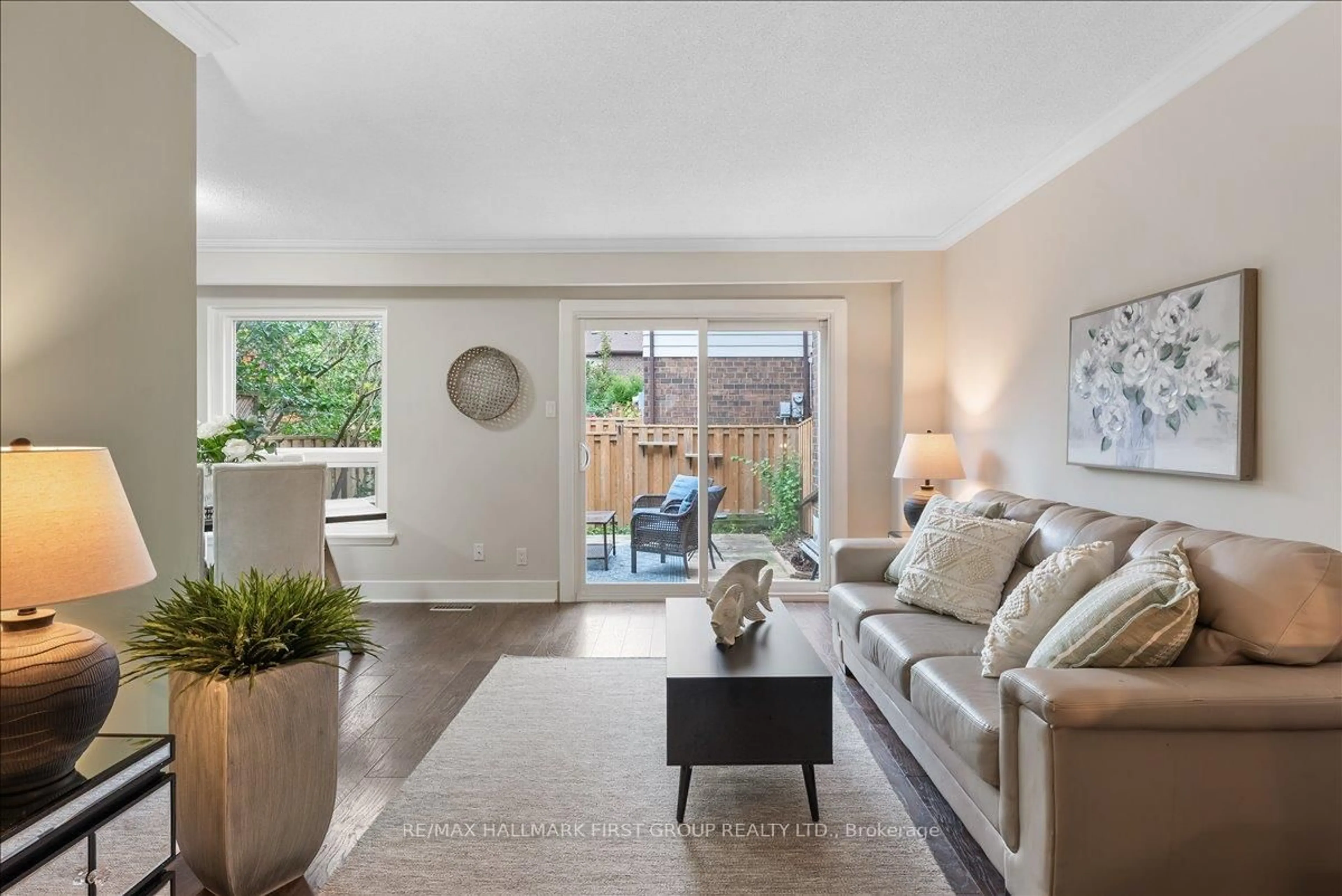 Living room with furniture, unknown for 4 Deeprose Lane #27, Ajax Ontario L1S 3L6