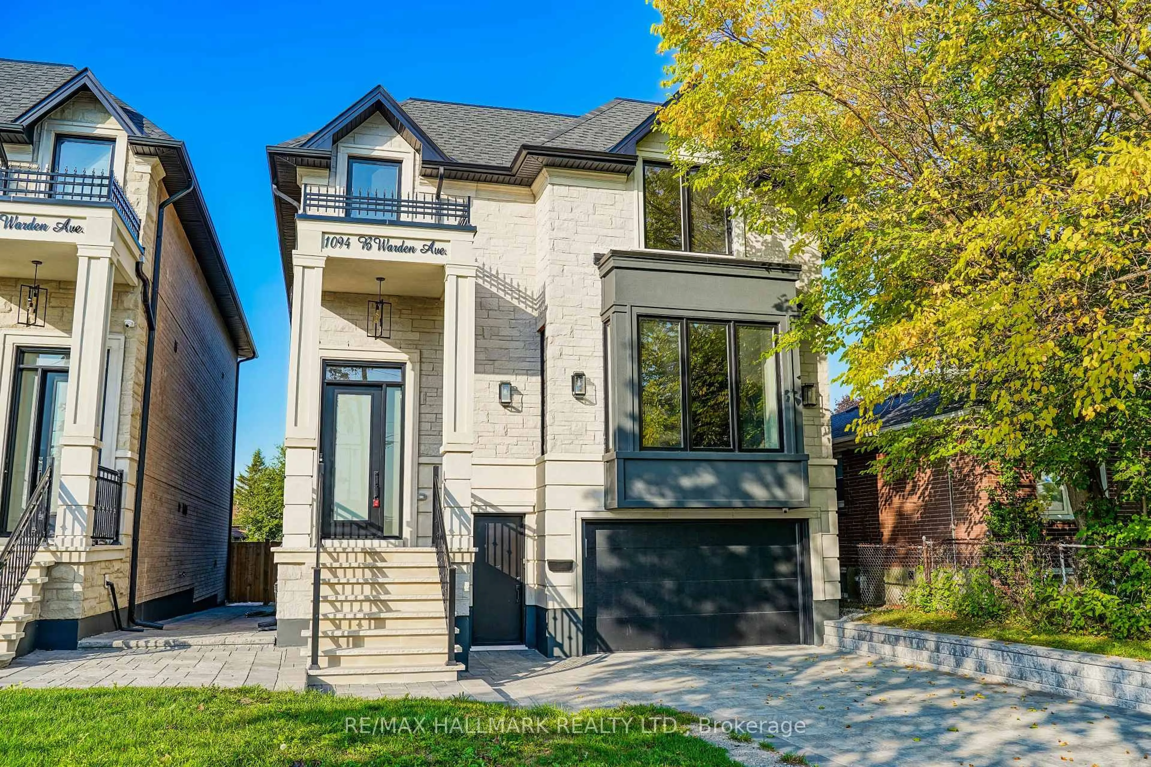 Home with brick exterior material, street for 1094 Warden Ave, Toronto Ontario M1R 2P3