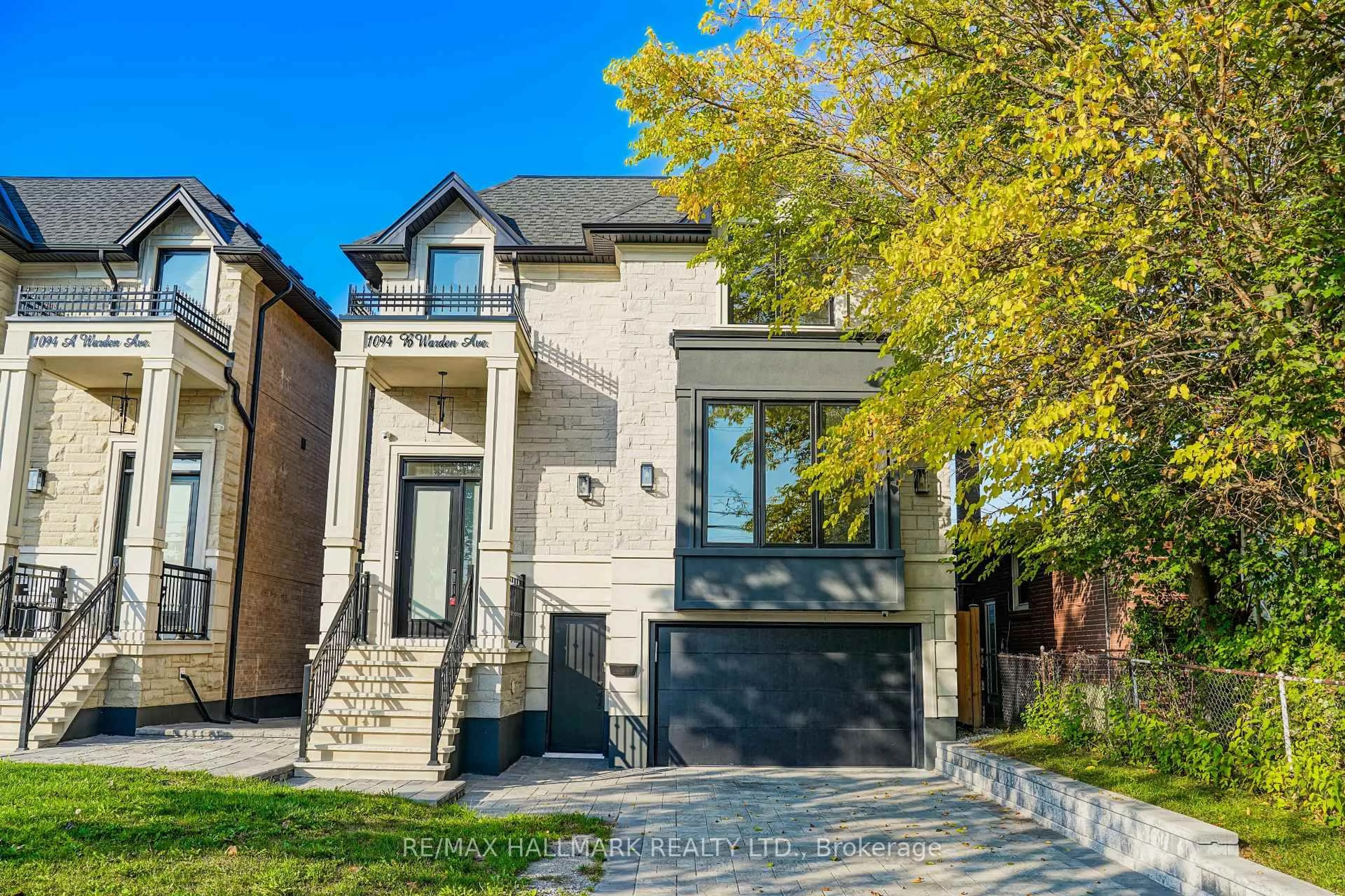Home with brick exterior material, street for 1094 Warden Ave, Toronto Ontario M1R 2P3