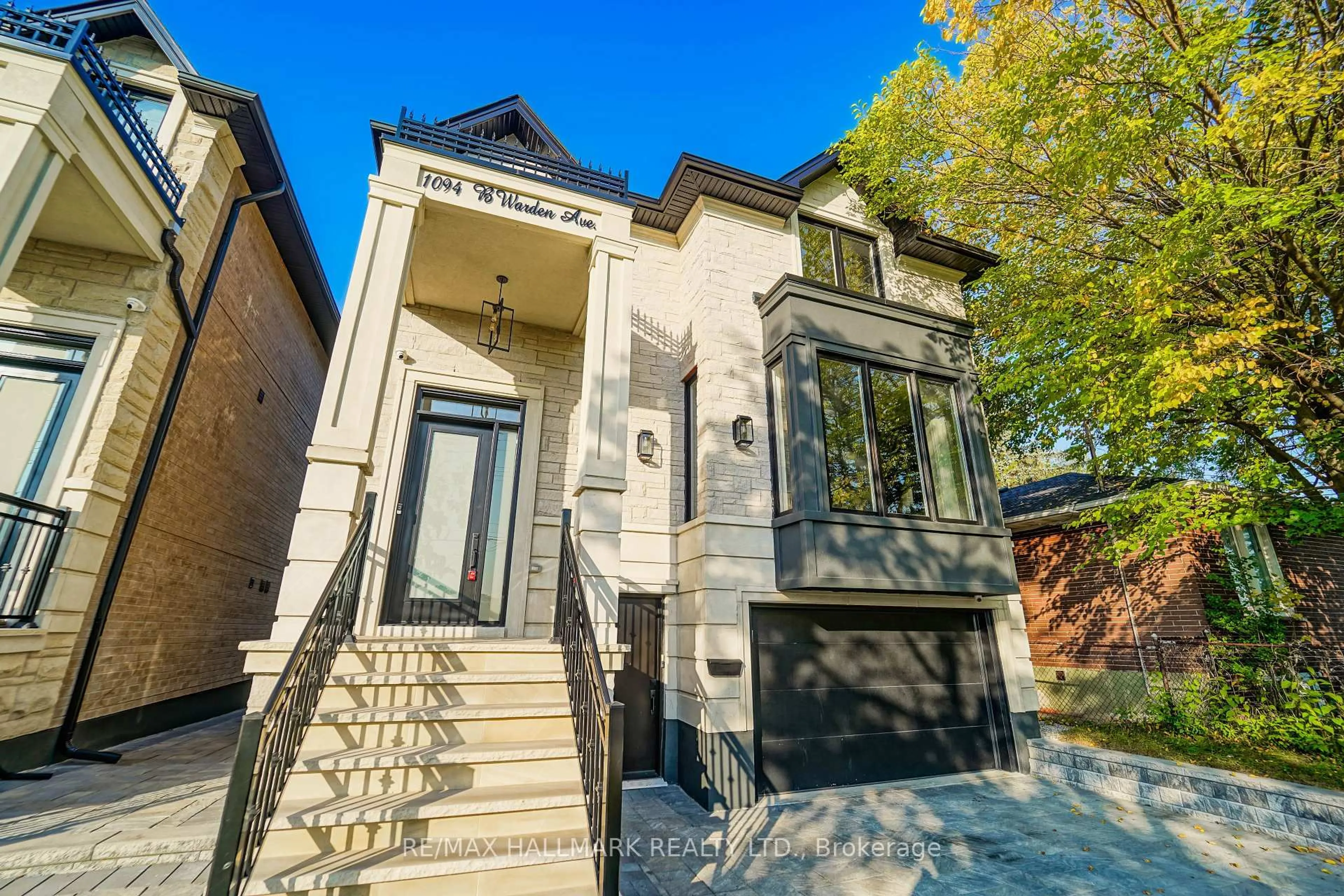 Home with brick exterior material, street for 1094 Warden Ave, Toronto Ontario M1R 2P3