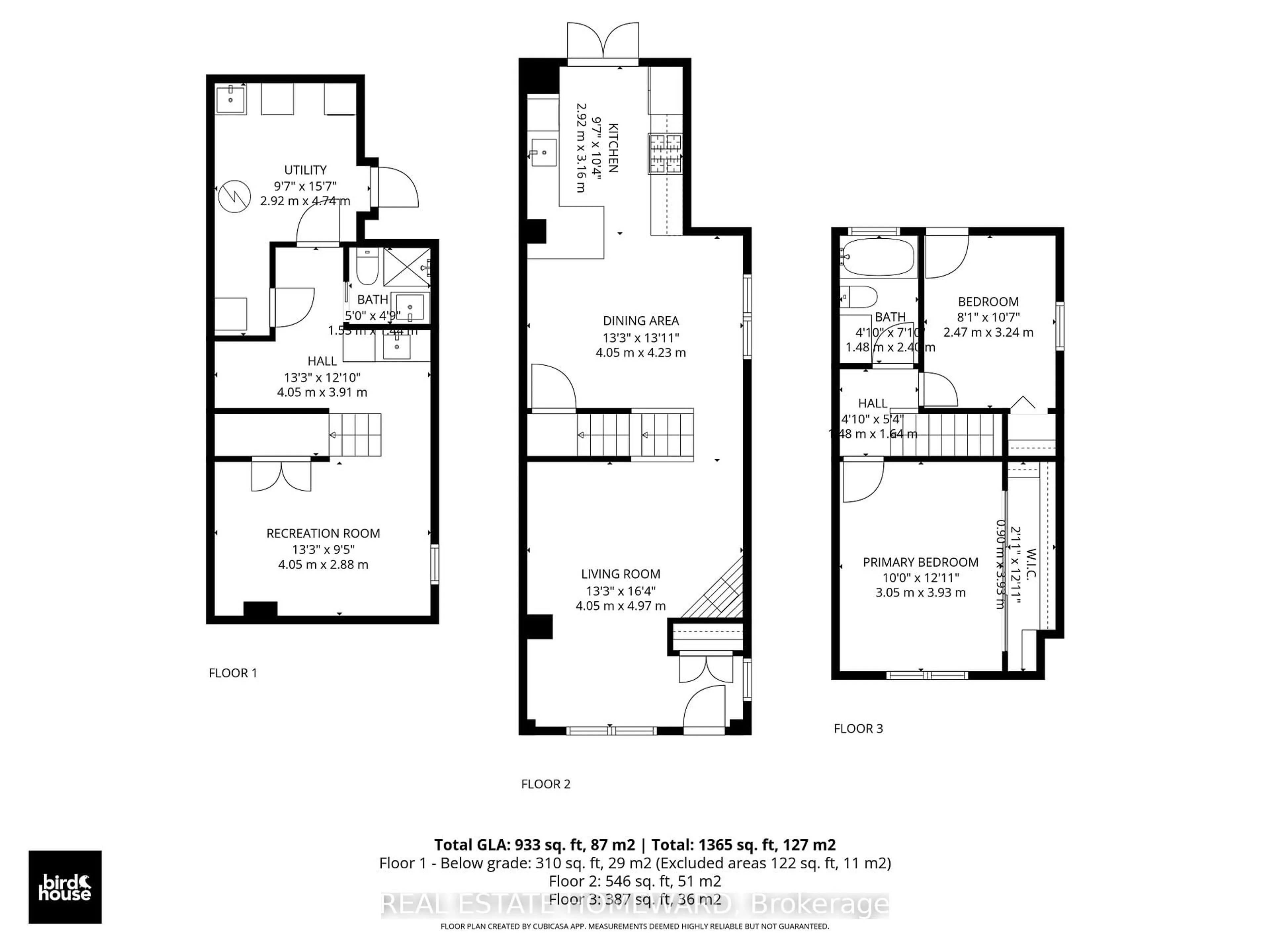 Floor plan for 403 Scarborough Rd, Toronto Ontario M4E 3N1