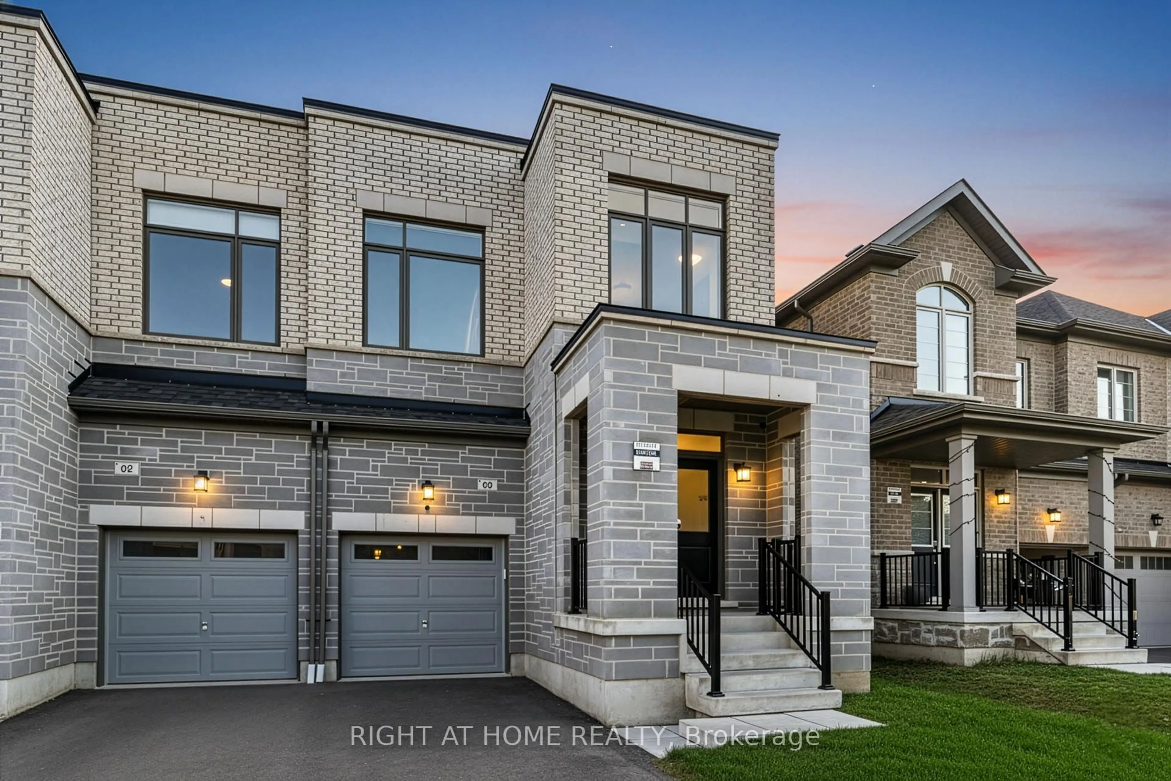 Home with brick exterior material, street for 80 Conarty Cres, Whitby Ontario L1P 0L4
