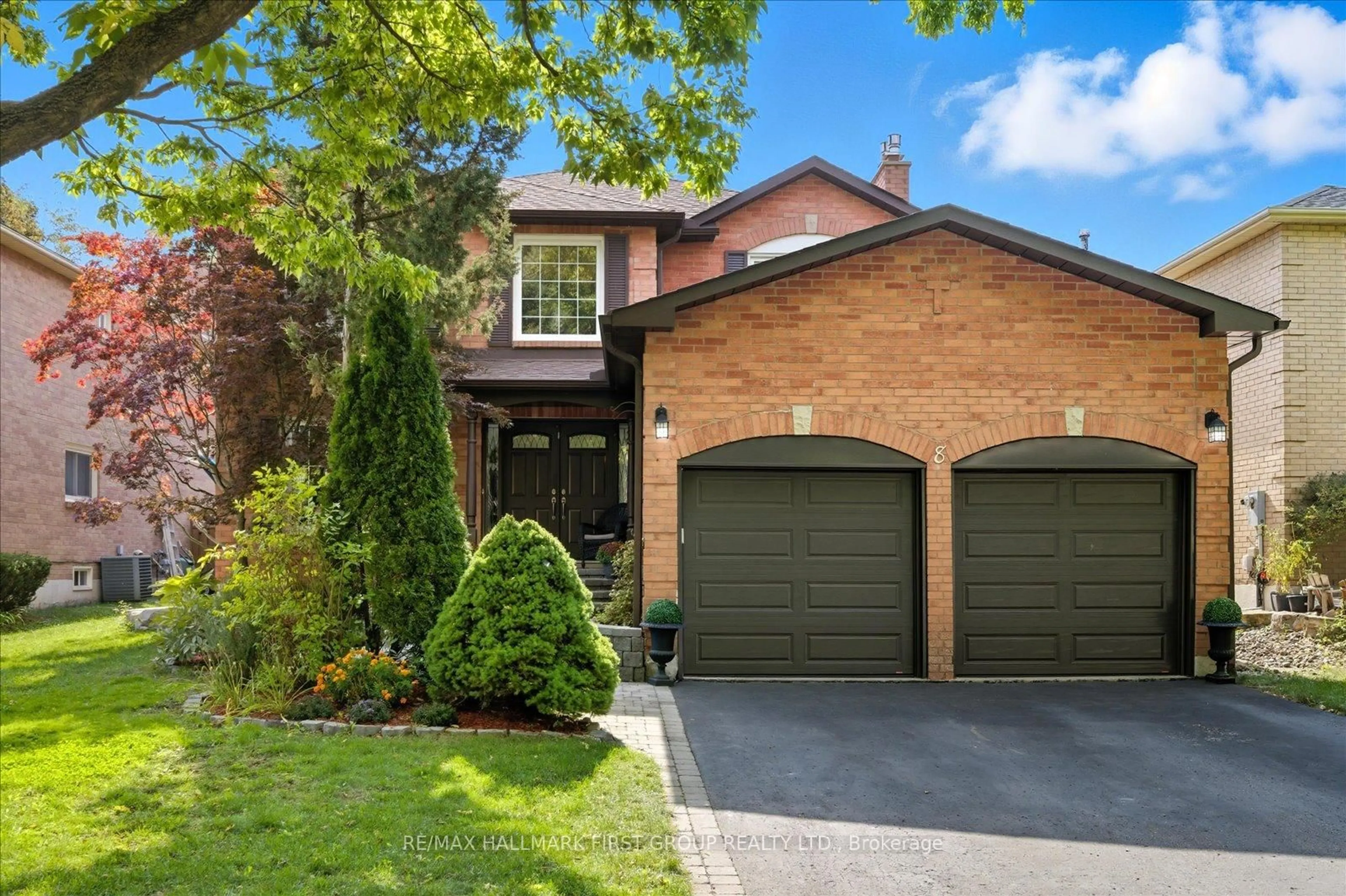 Home with brick exterior material, street for 8 Withay Dr, Ajax Ontario L1T 3J6