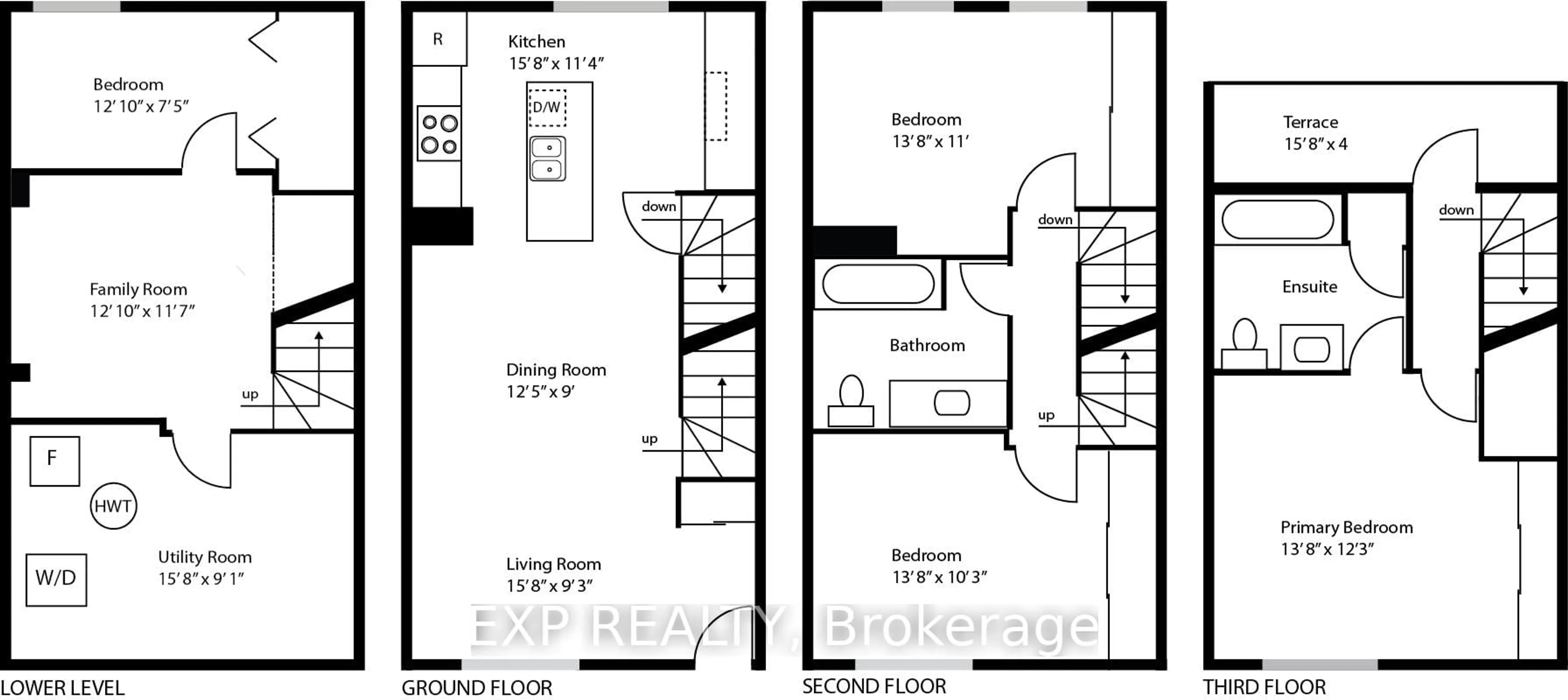 Floor plan for 17 Montoro Lane, Toronto Ontario M1E 0B1