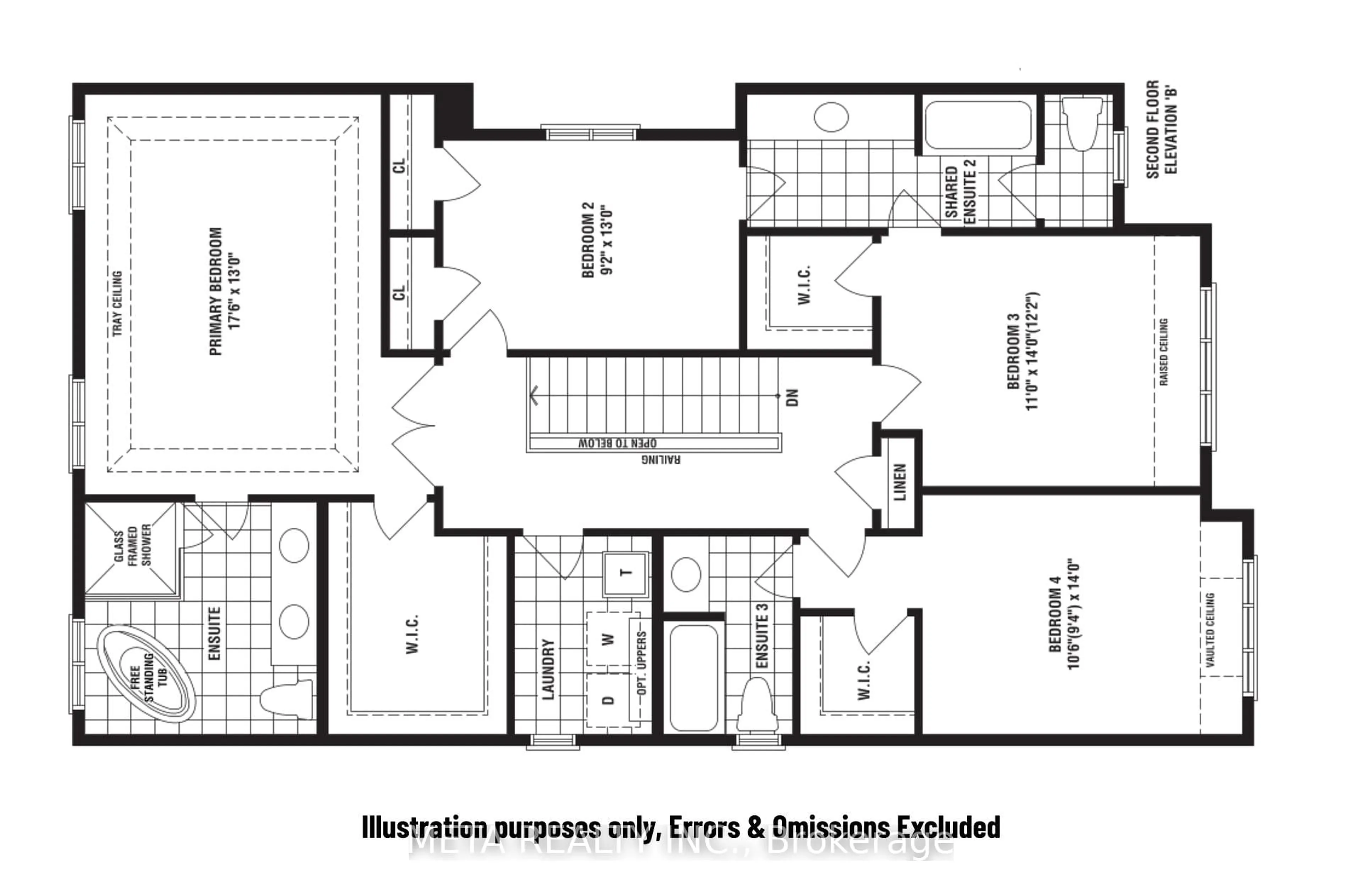 Floor plan for 1175 Plymouth Dr, Oshawa Ontario L1L 0T4