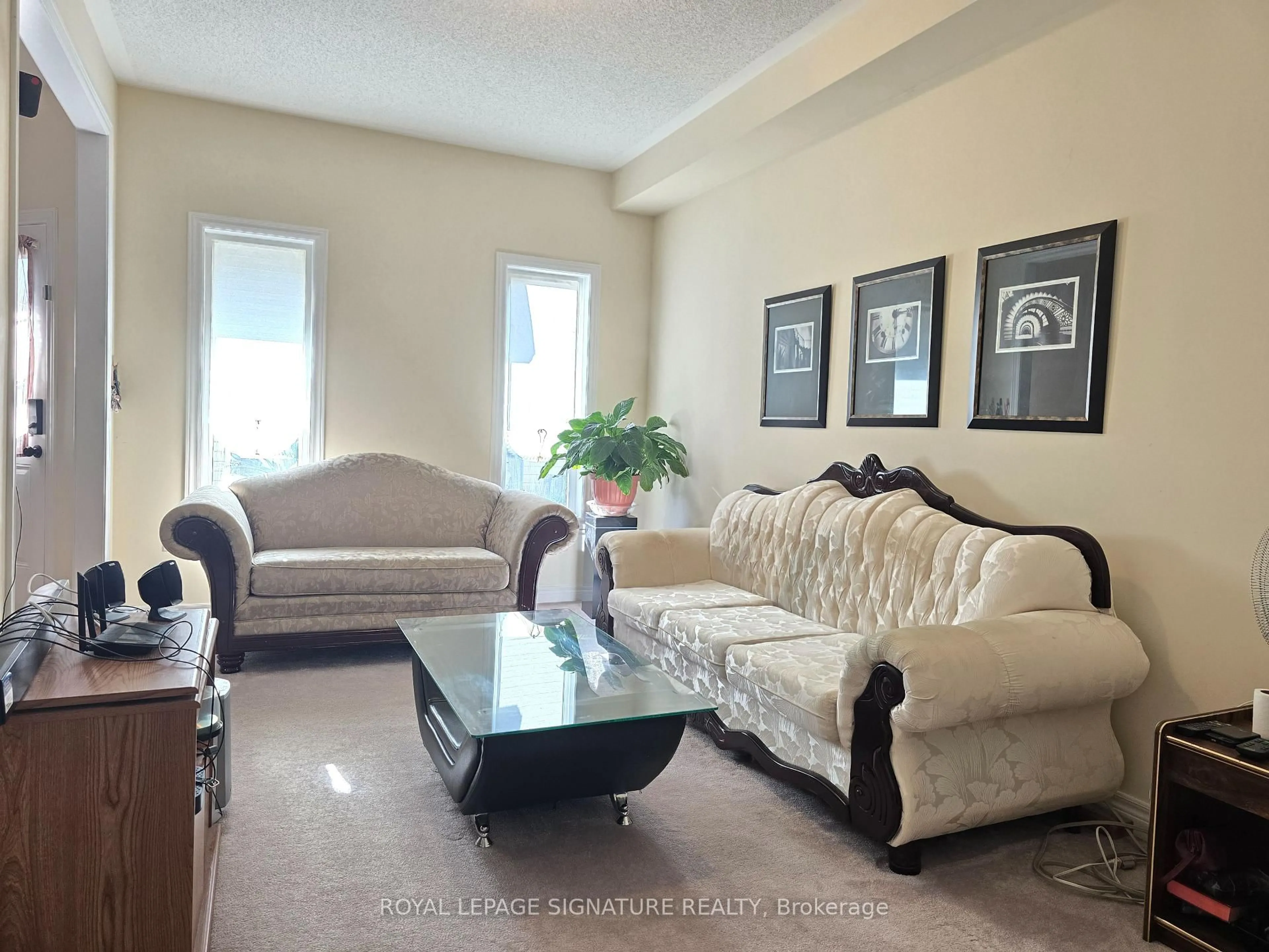 Living room with furniture, unknown for 2480 Earl Grey Ave, Pickering Ontario L1X 0B9