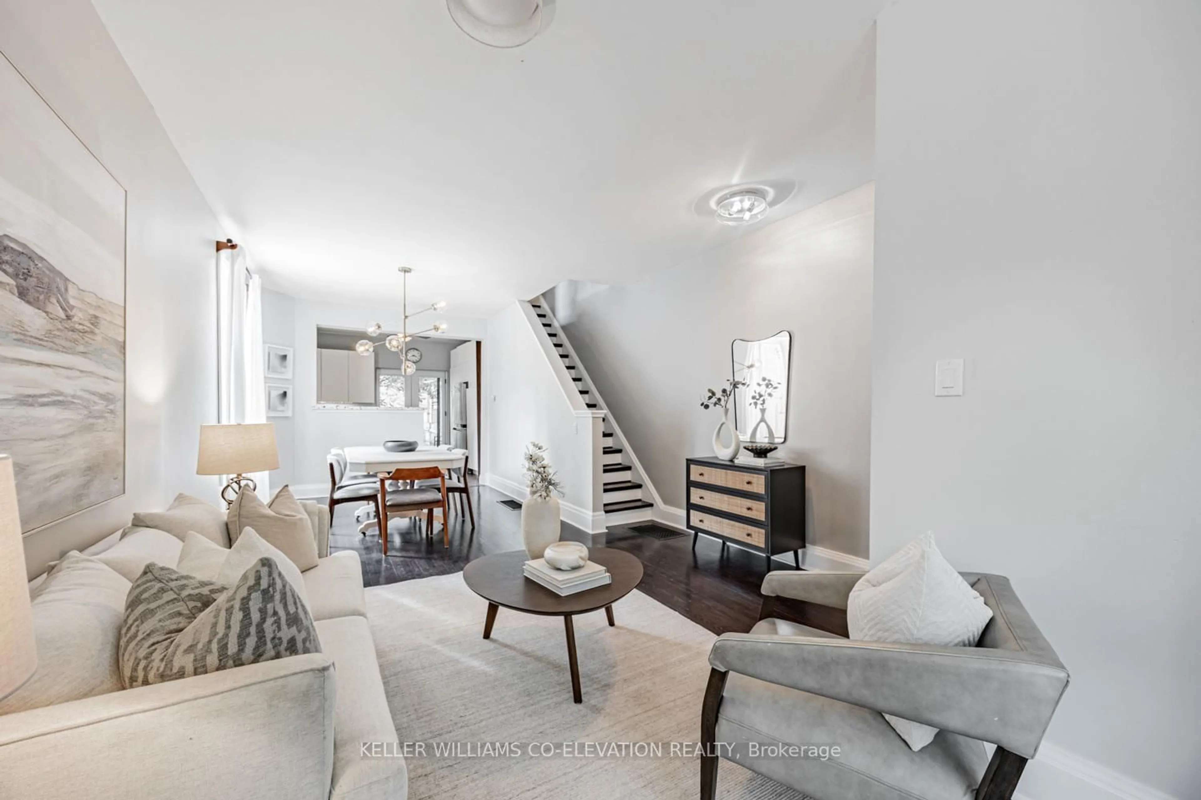 Living room with furniture, unknown for 230 Ashdale Ave, Toronto Ontario M4L 2Y9