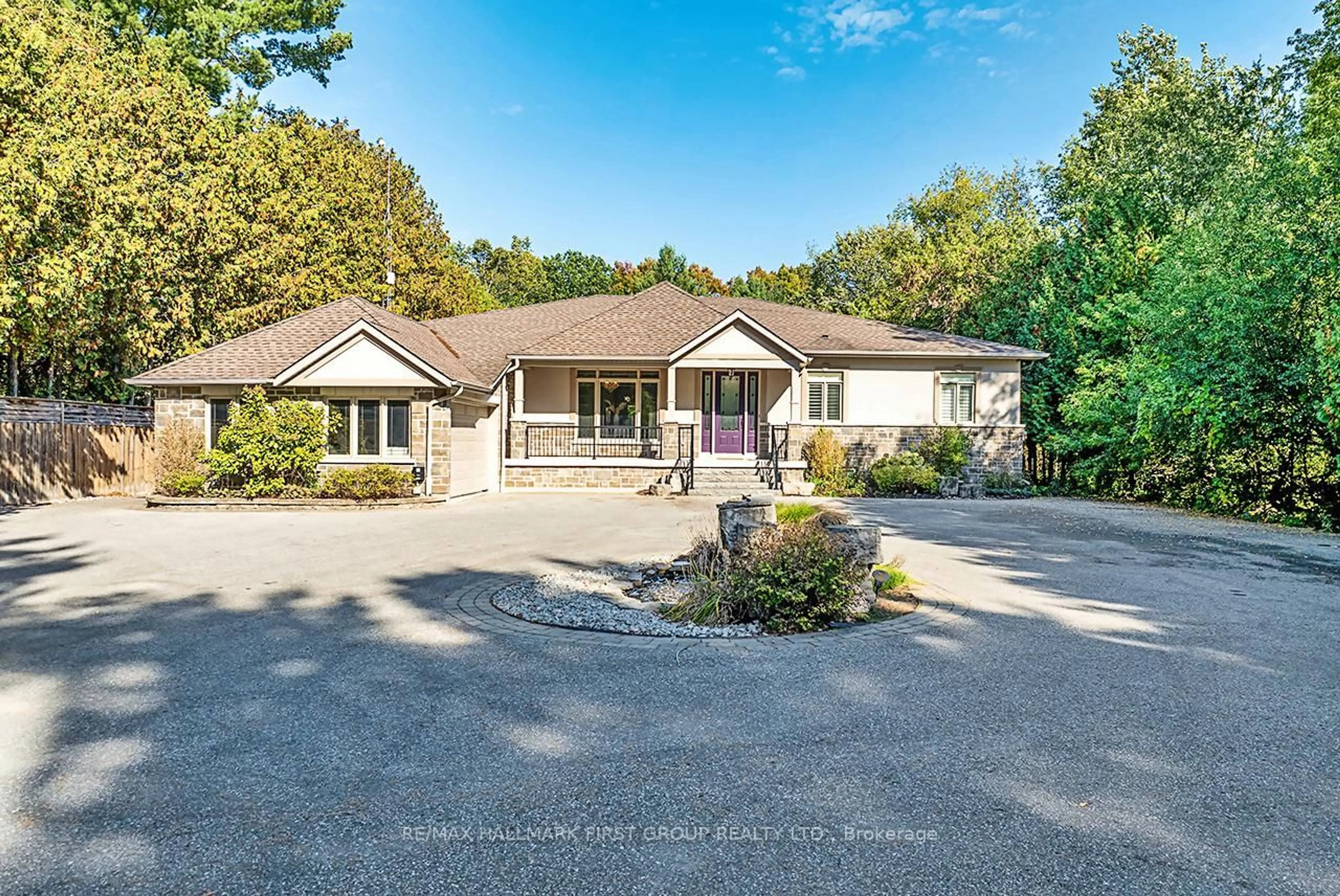 A pic from outside/outdoor area/front of a property/back of a property/a pic from drone, unknown for 15 Shepherd Rd, Whitby Ontario L1M 1G8