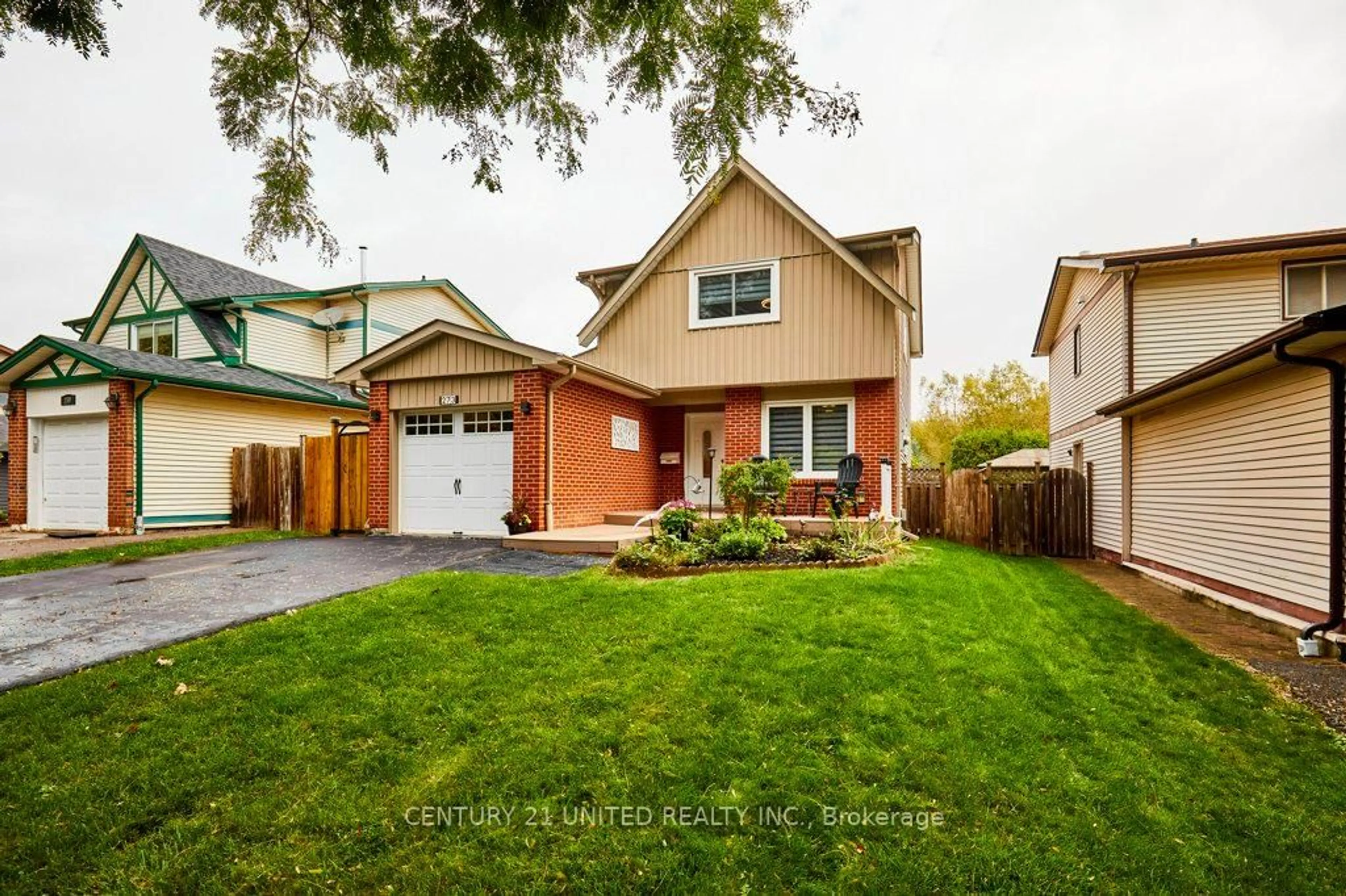 Home with brick exterior material, street for 273 Belfast Crt, Oshawa Ontario L1J 6K7