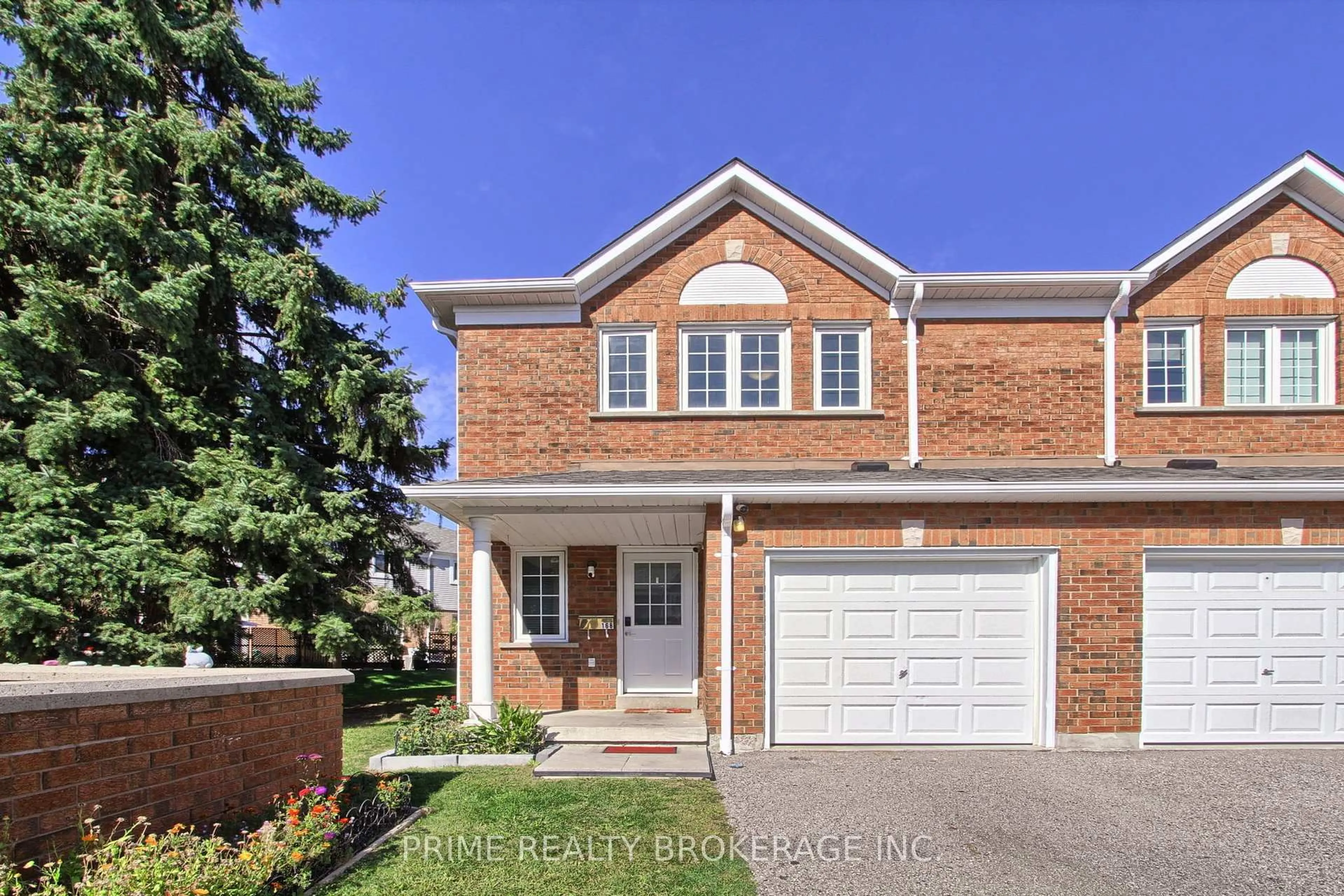 Home with brick exterior material, street for 10 Bassett Blvd #168, Whitby Ontario L1N 9C7