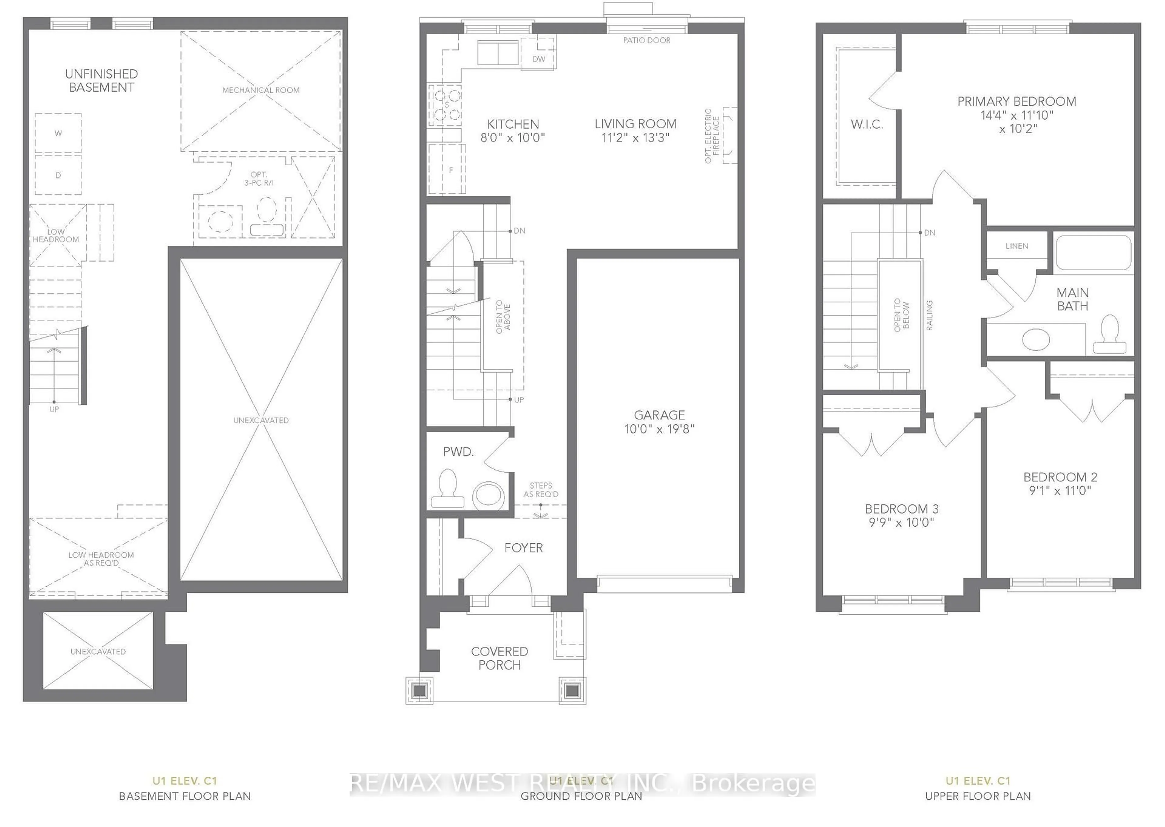 Floor plan for 1509 Wheatcroft Dr, Oshawa Ontario L1H 8L7