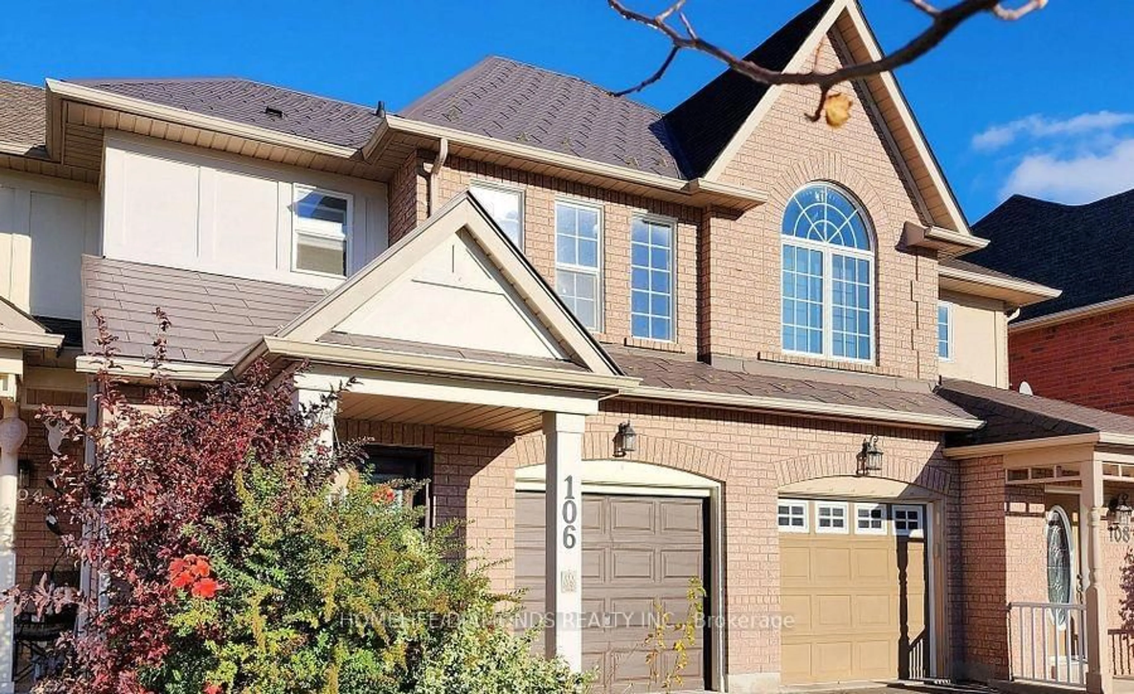 Home with brick exterior material, street for 106 Stokely Cres, Whitby Ontario L1N 9S9