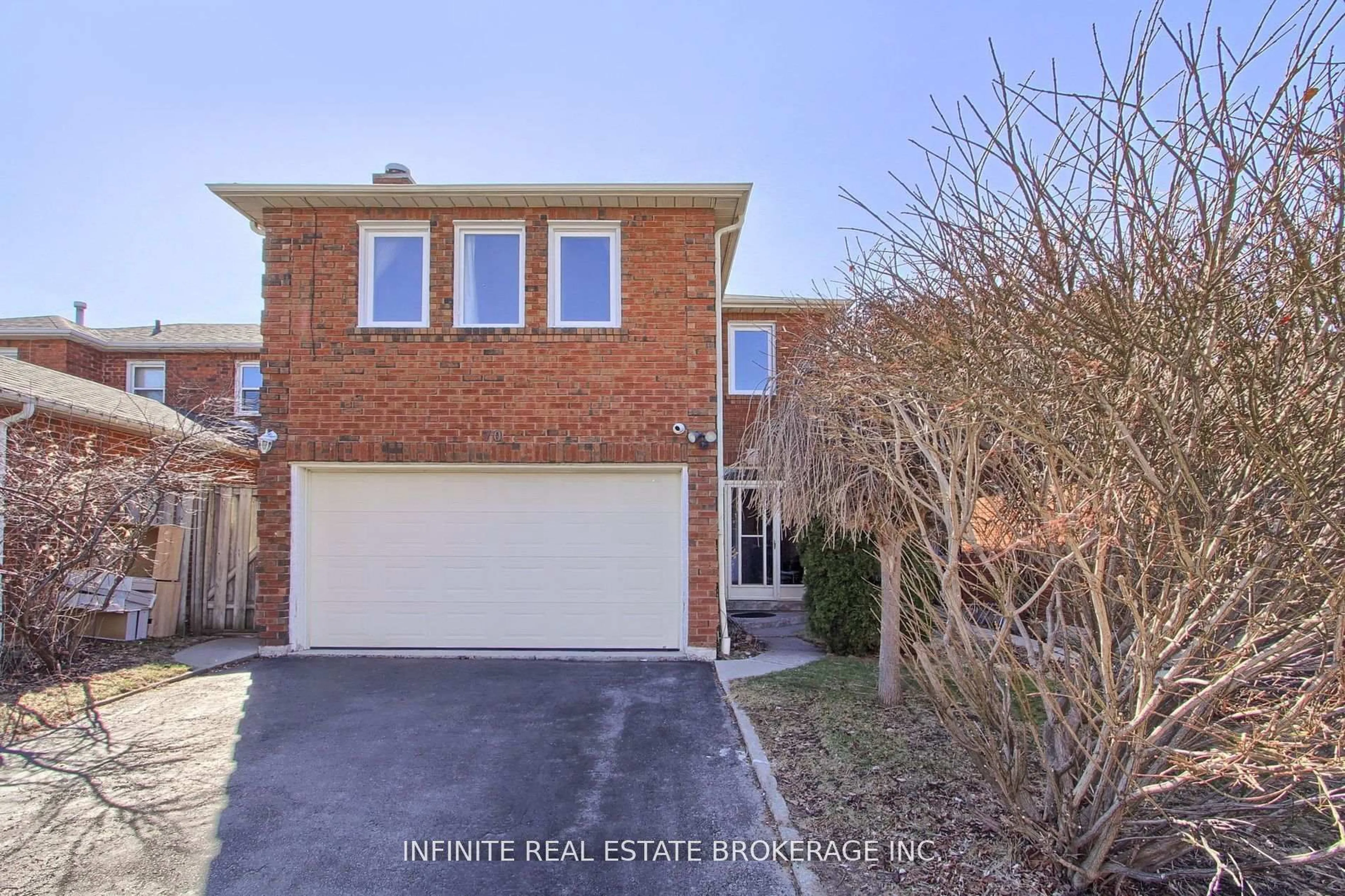 Home with brick exterior material, street for 70 sable Cres, Whitby Ontario L1R 1Y6