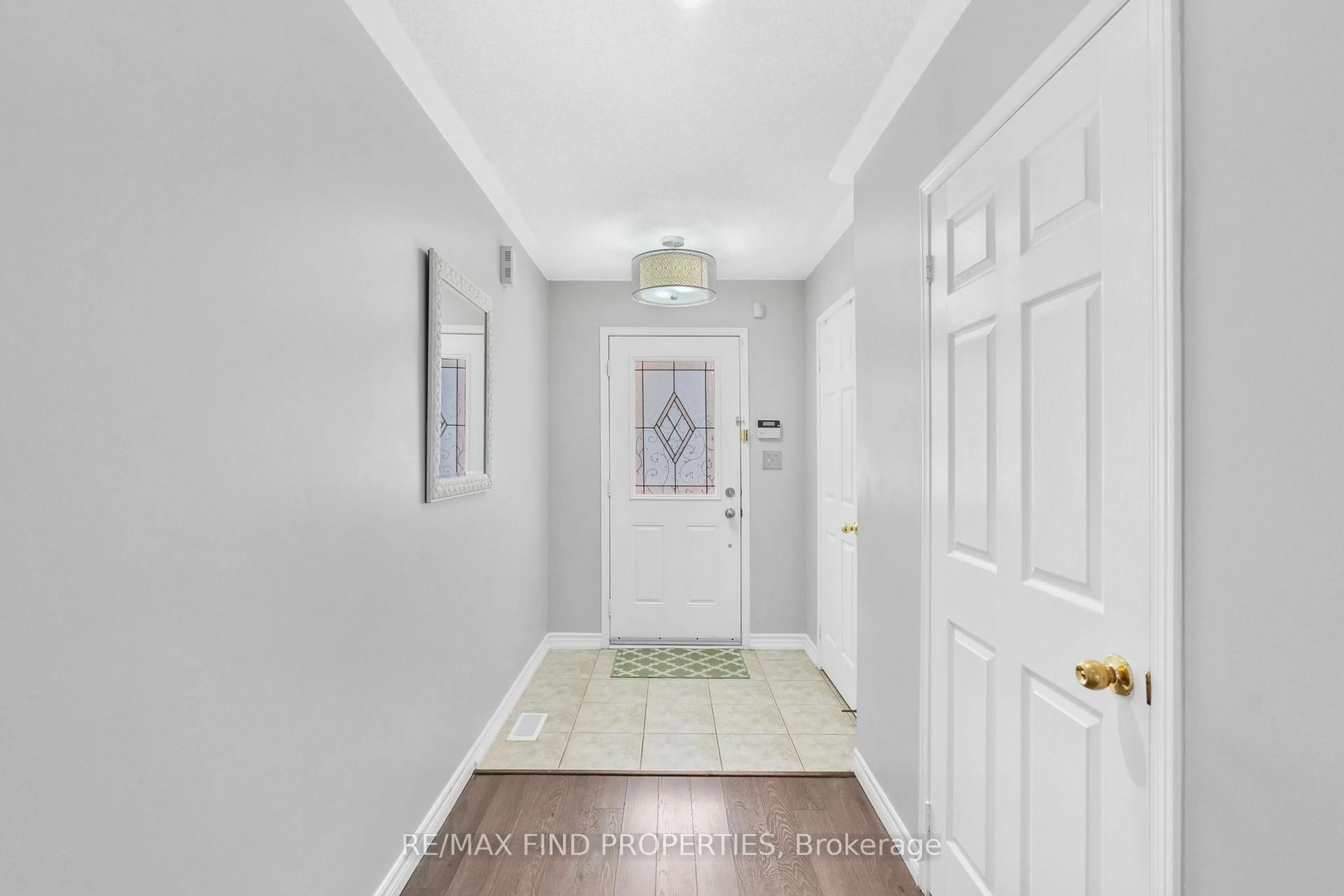 Indoor entryway for 24 Bartolo Lane, Ajax Ontario L1T 0C2