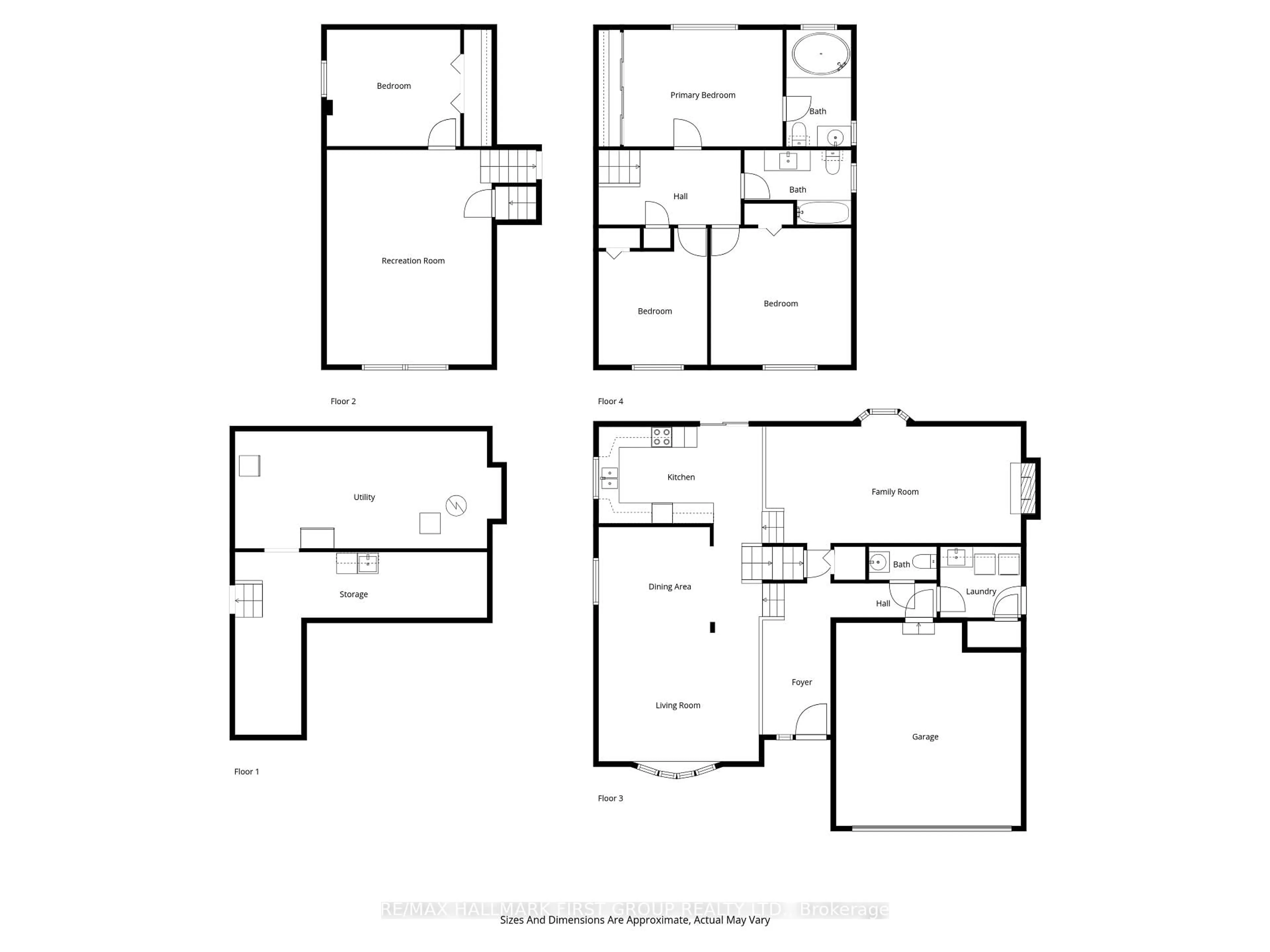 Floor plan for 7 Spry Ave, Clarington Ontario L1C 3T2