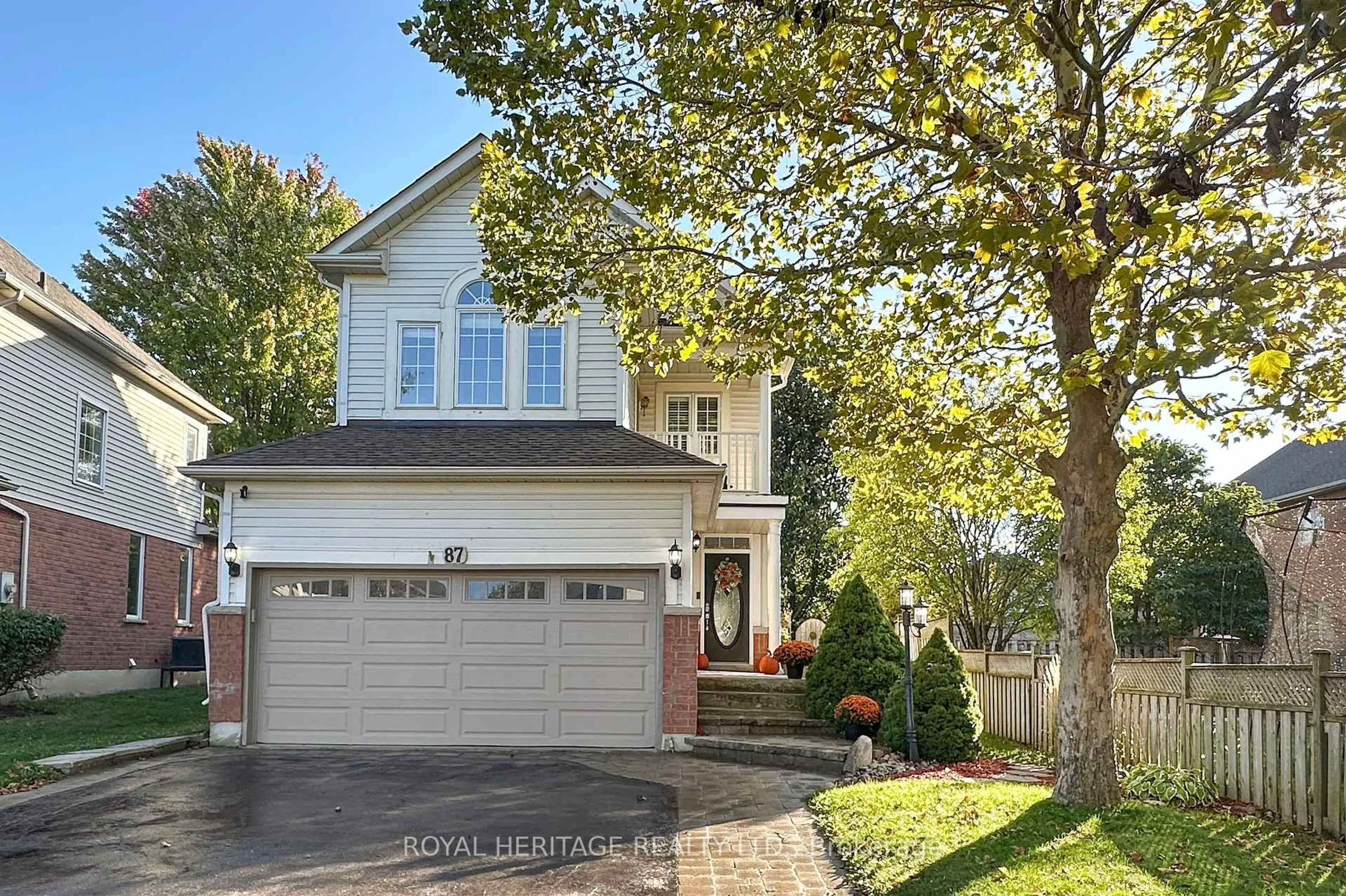 Home with brick exterior material, street for 87 Anchorage Ave, Whitby Ontario L1N 9N9