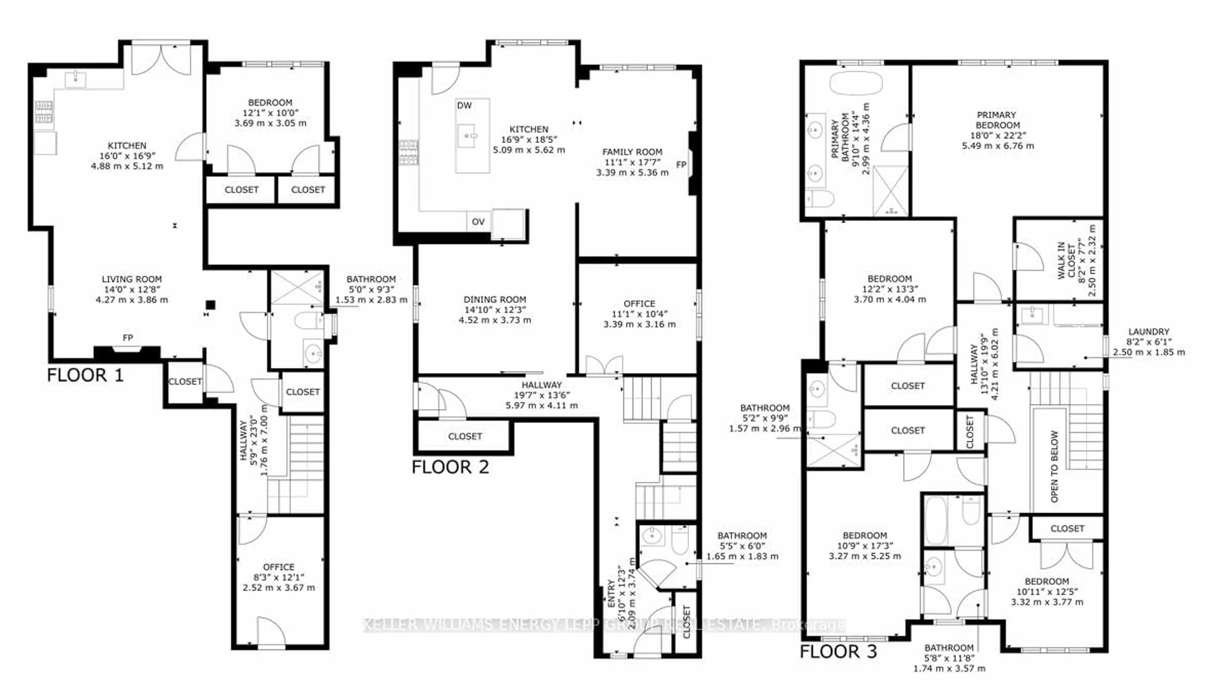 Floor plan for 16 Dumaine St, Whitby Ontario L1P 0G8