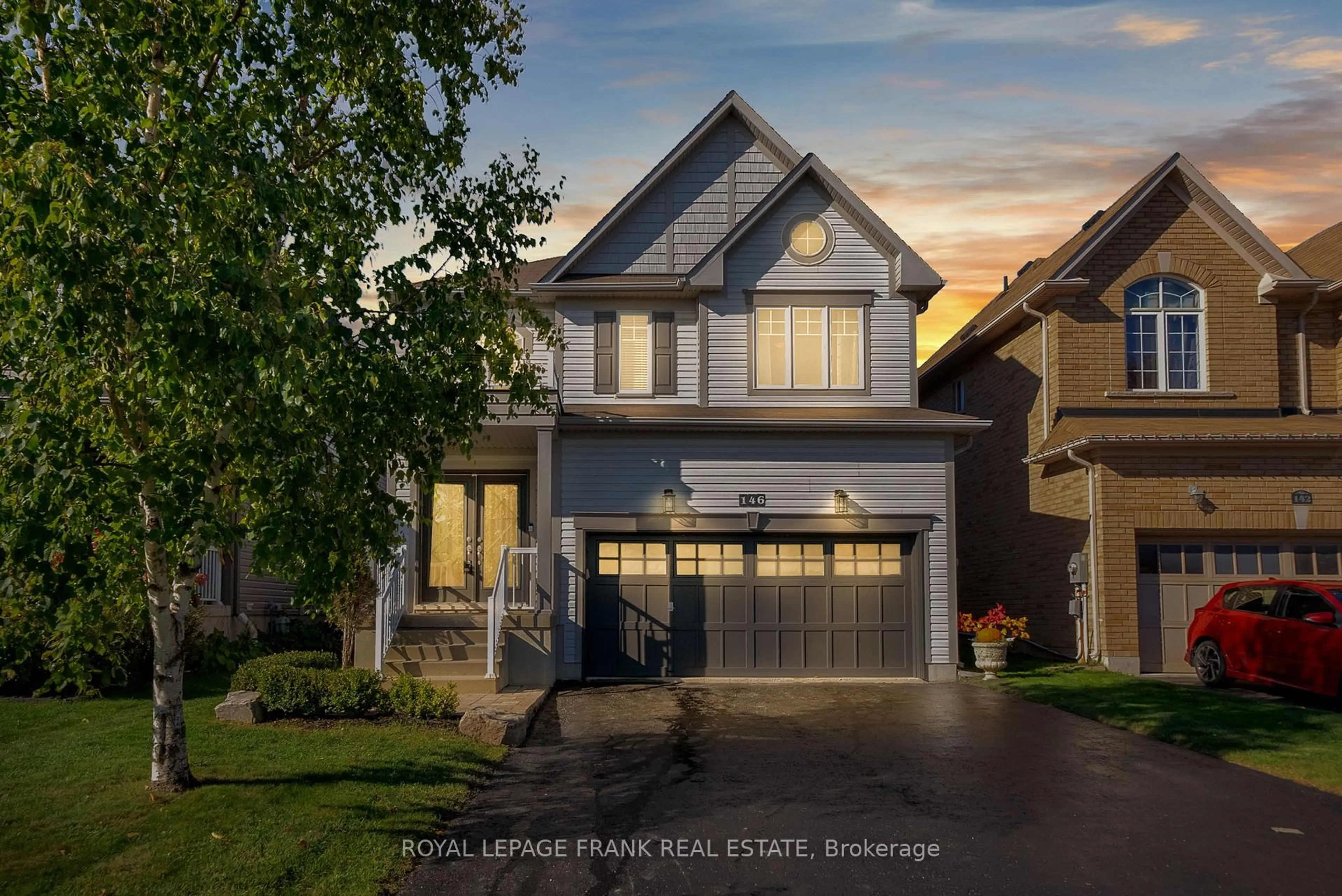 Home with brick exterior material, street for 146 Buttonshaw St, Clarington Ontario L1C 0J7