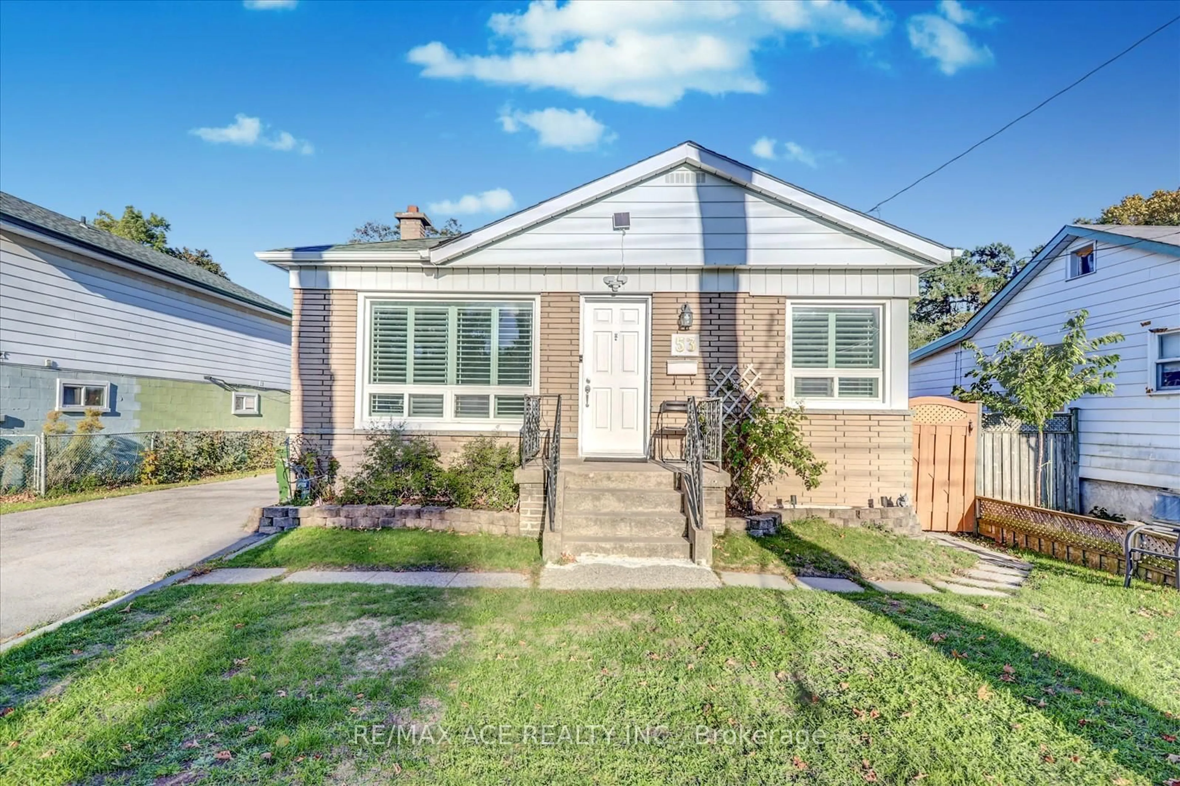 Home with brick exterior material, street for 53 Falaise Rd, Toronto Ontario M1E 3B7