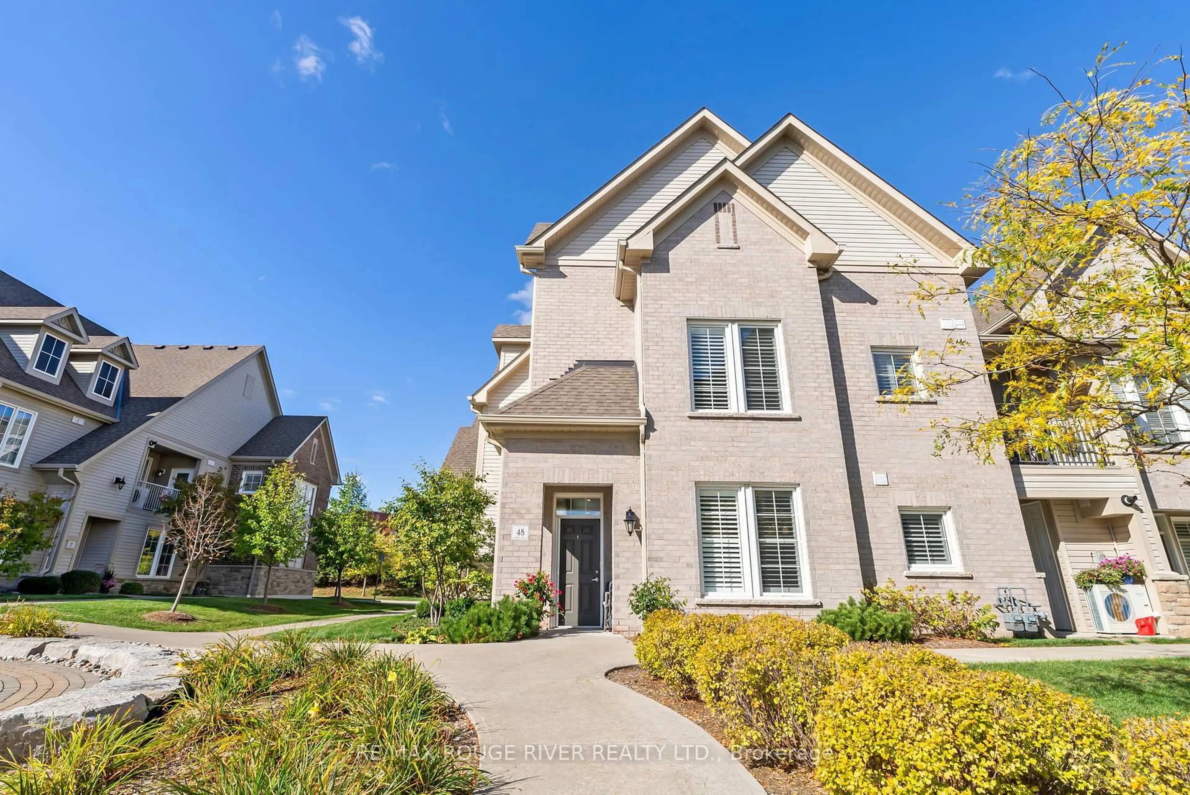 Home with brick exterior material, street for 1430 Gord Vinson Ave #48, Clarington Ontario L1E 0J6