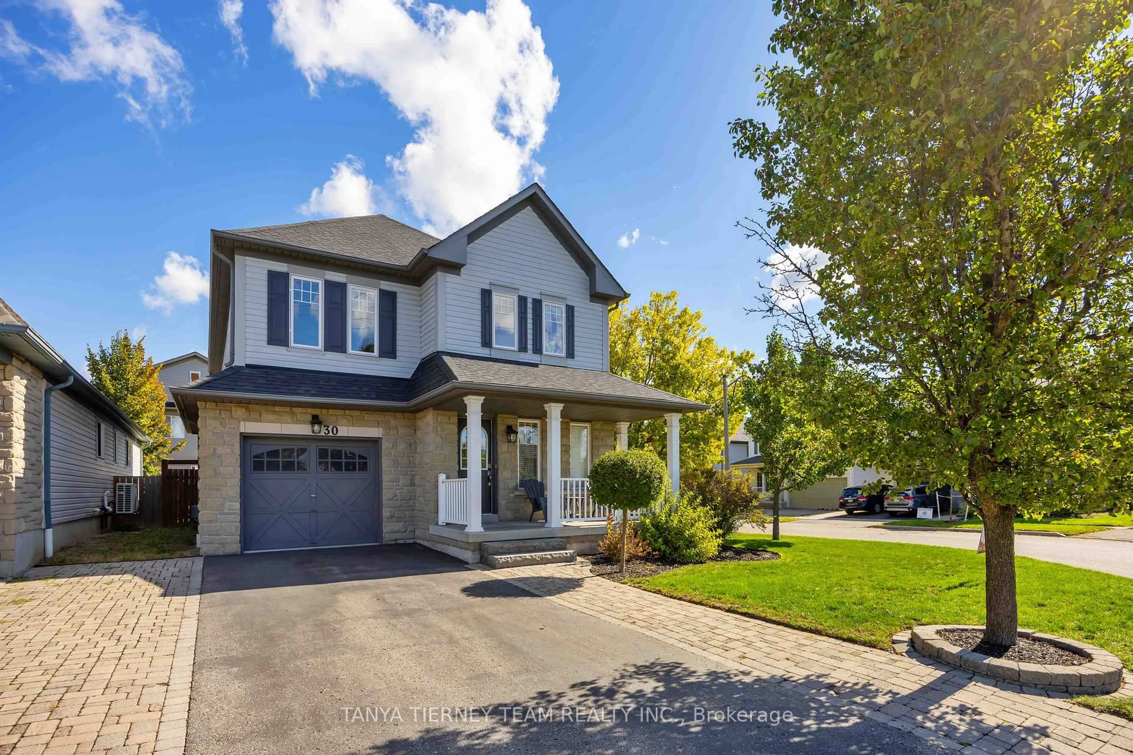 Home with brick exterior material, street for 30 Claridge Cres, Whitby Ontario L1R 3E2
