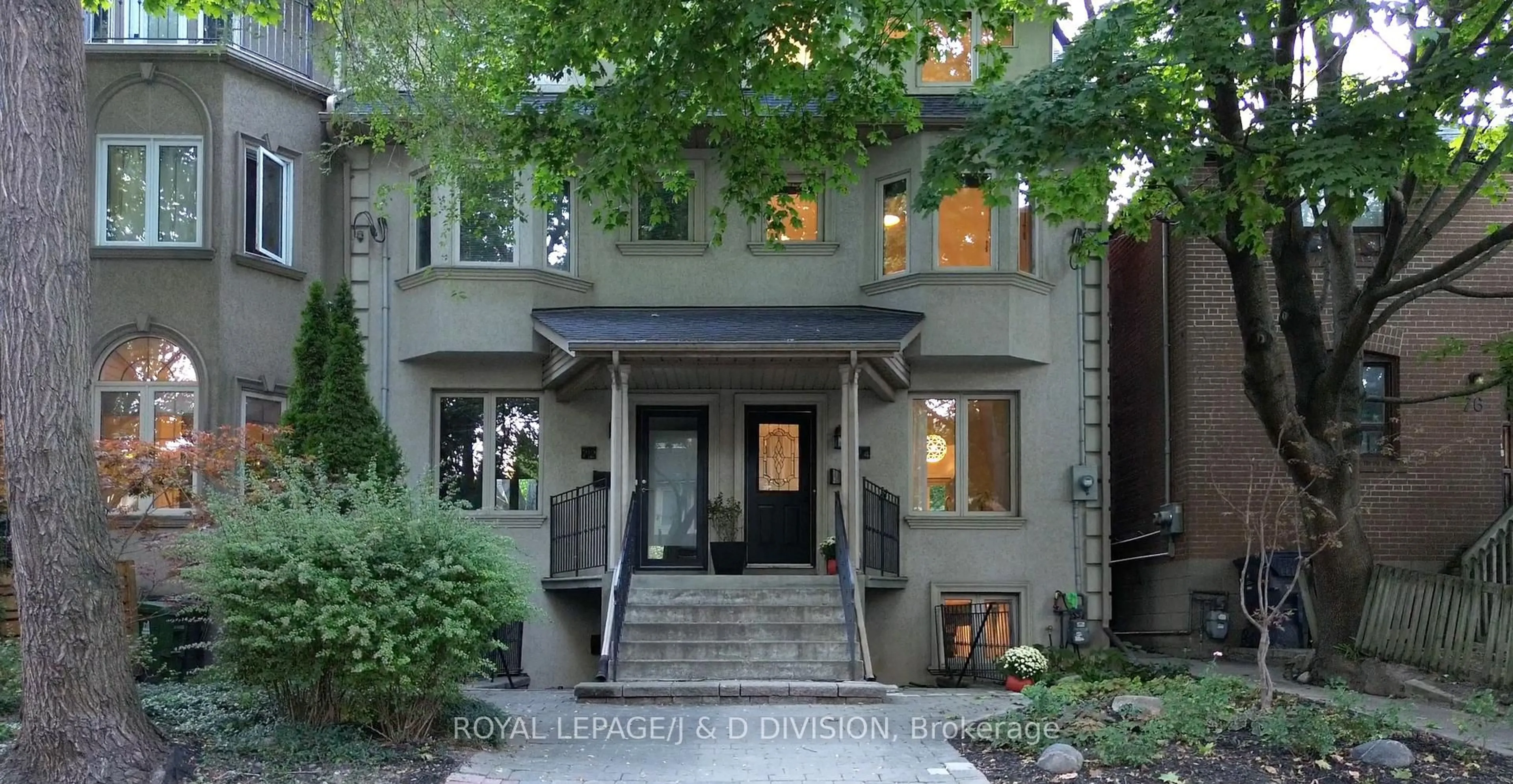 Home with brick exterior material, street for 74 Lewis St, Toronto Ontario M4M 2H3