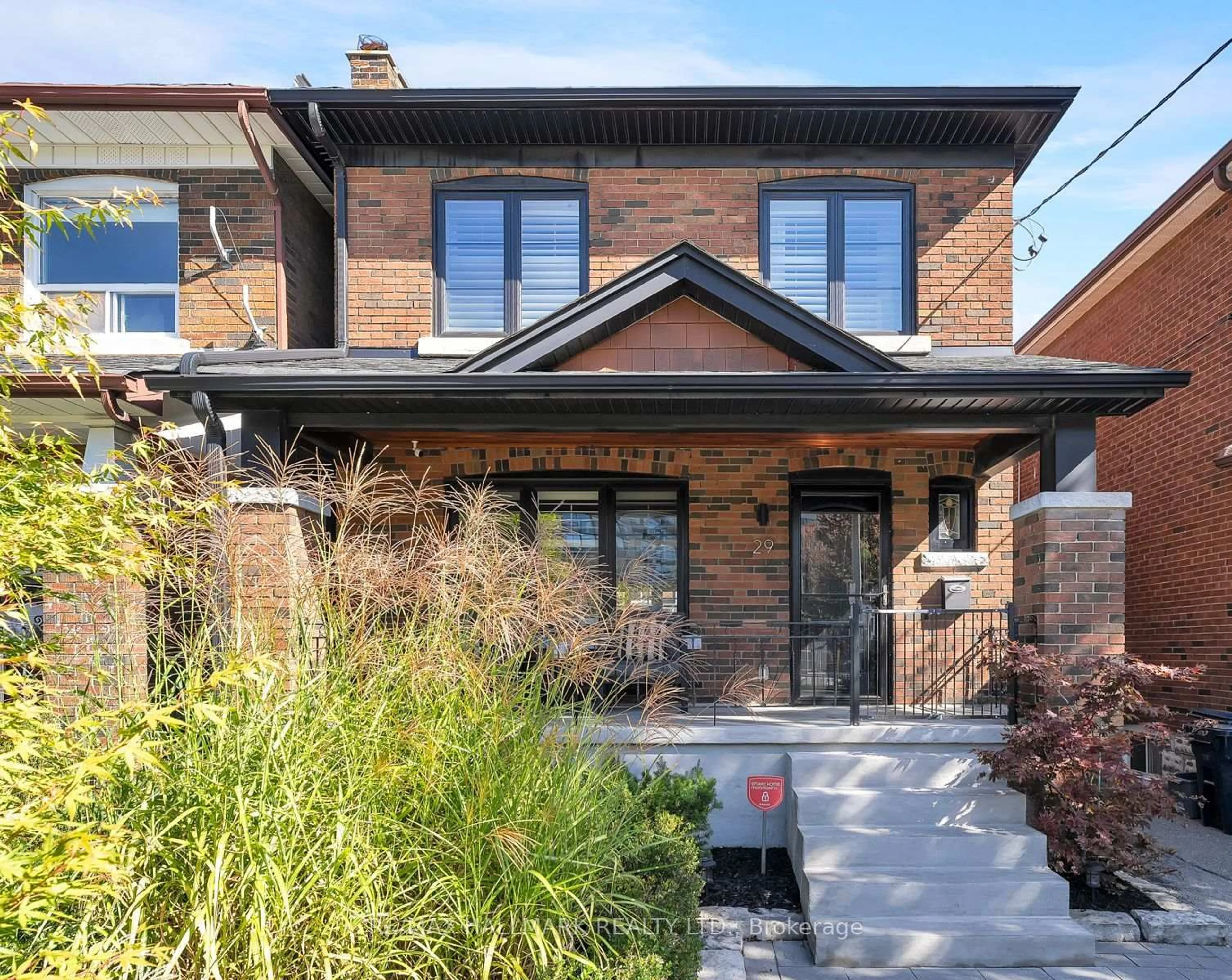Home with brick exterior material, street for 29 Lesmount Ave, Toronto Ontario M4J 3V5