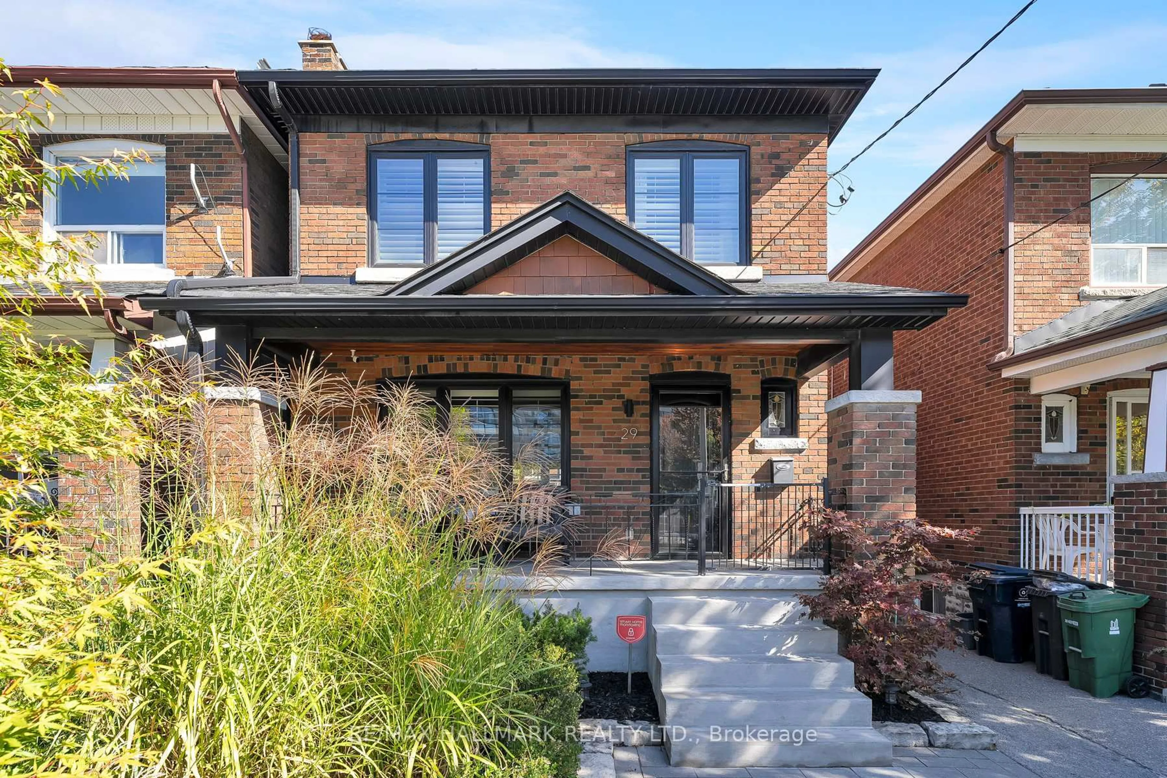 Home with brick exterior material, street for 29 Lesmount Ave, Toronto Ontario M4J 3V5