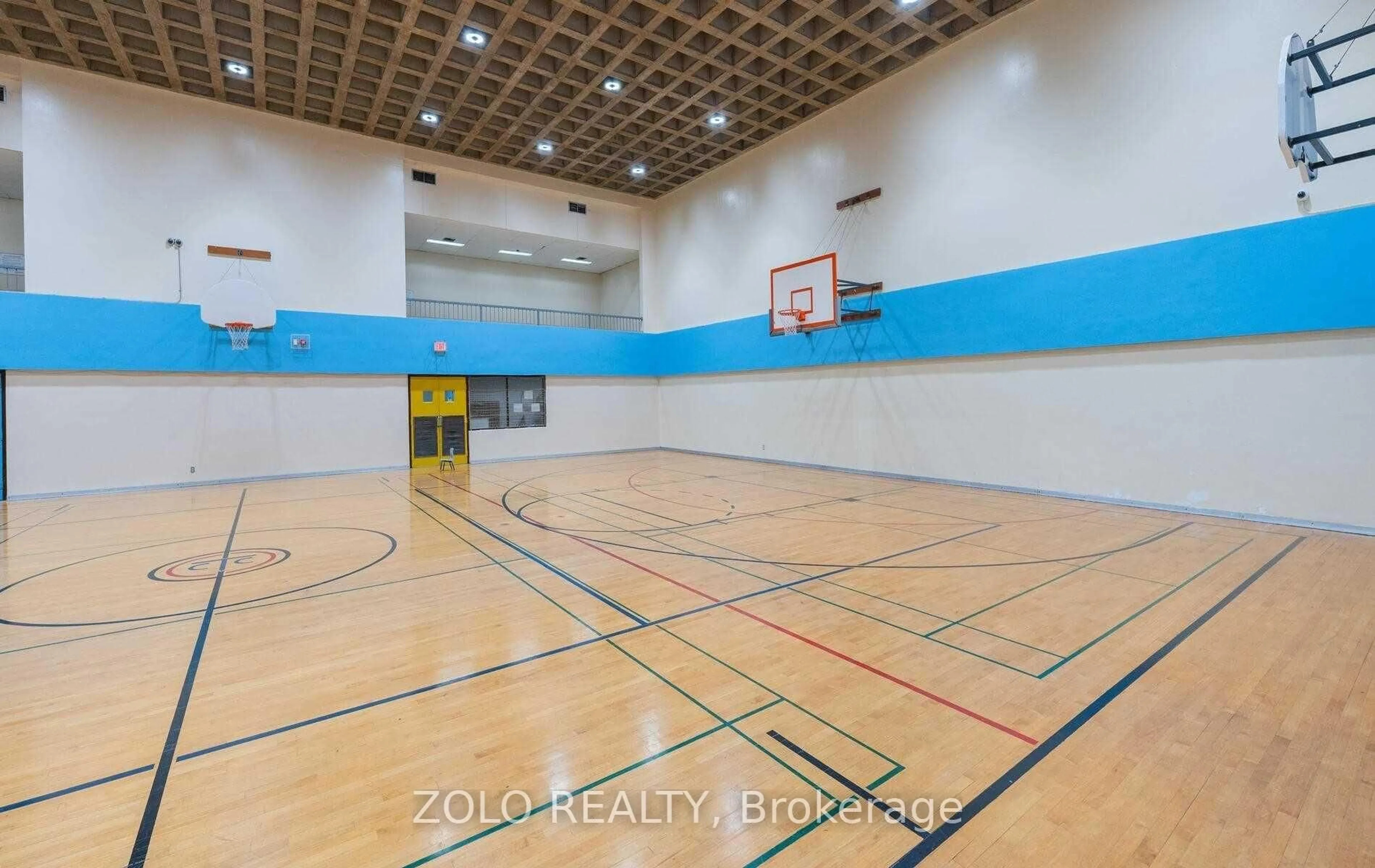 Gym or fitness room for 5 Massey Sq #1801, Toronto Ontario M4C 5L6
