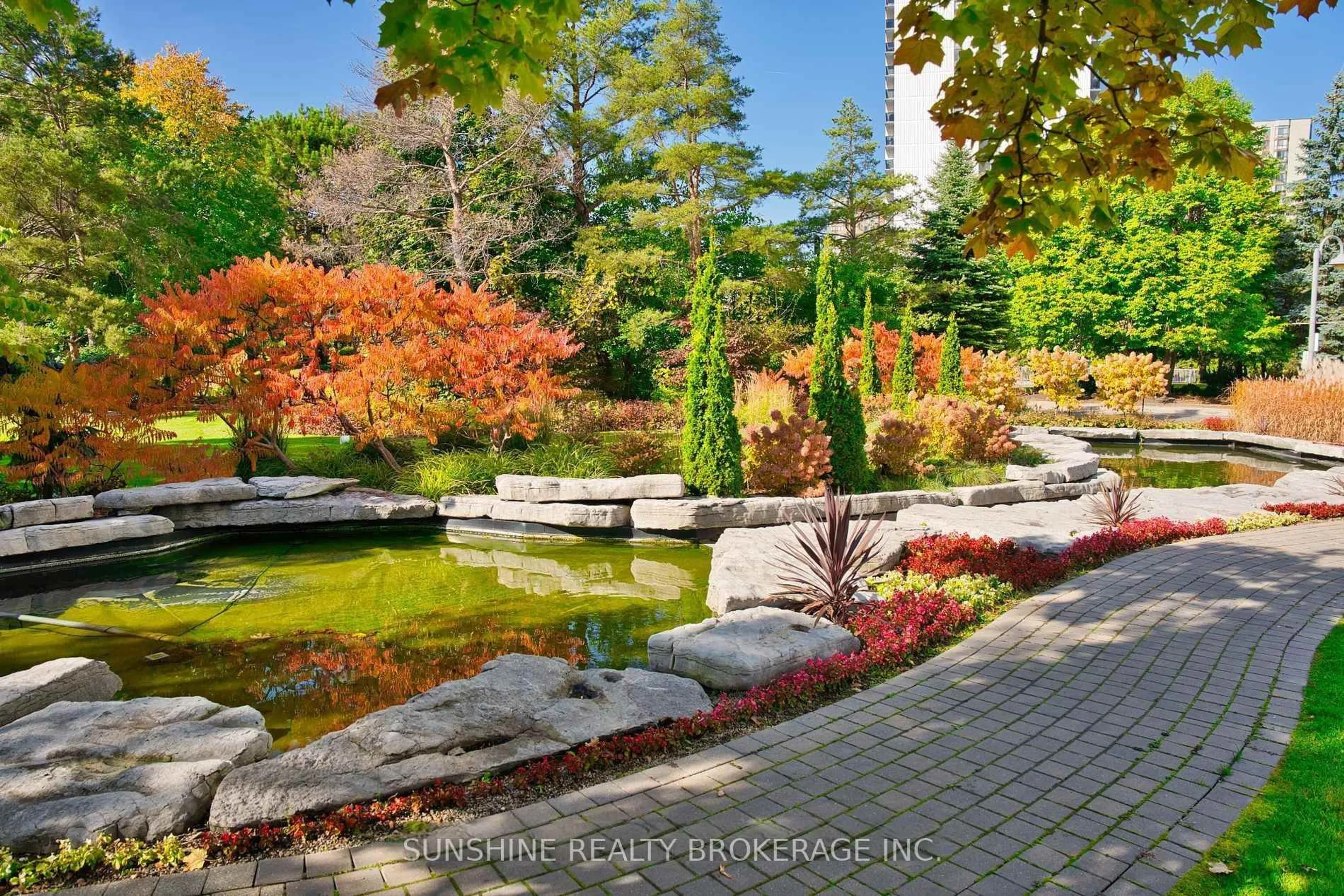 Patio, water/lake/river/ocean view for 175 Bamburgh Circ #309, Toronto Ontario M1W 3X8