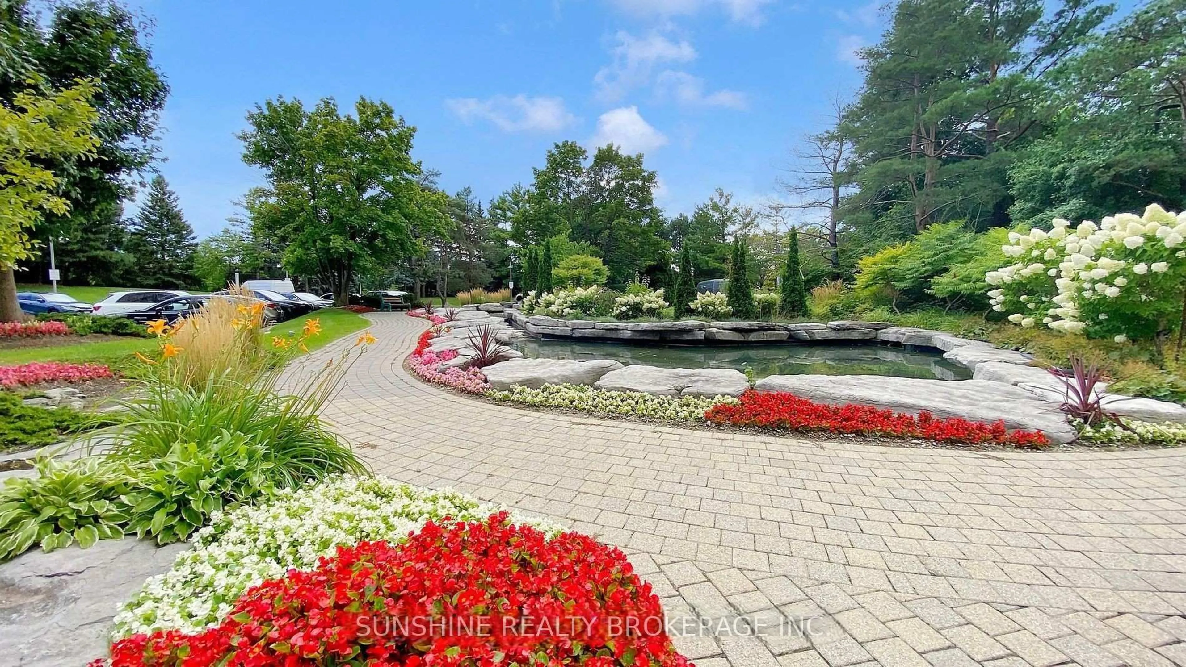 Patio, water/lake/river/ocean view for 175 Bamburgh Circ #309, Toronto Ontario M1W 3X8